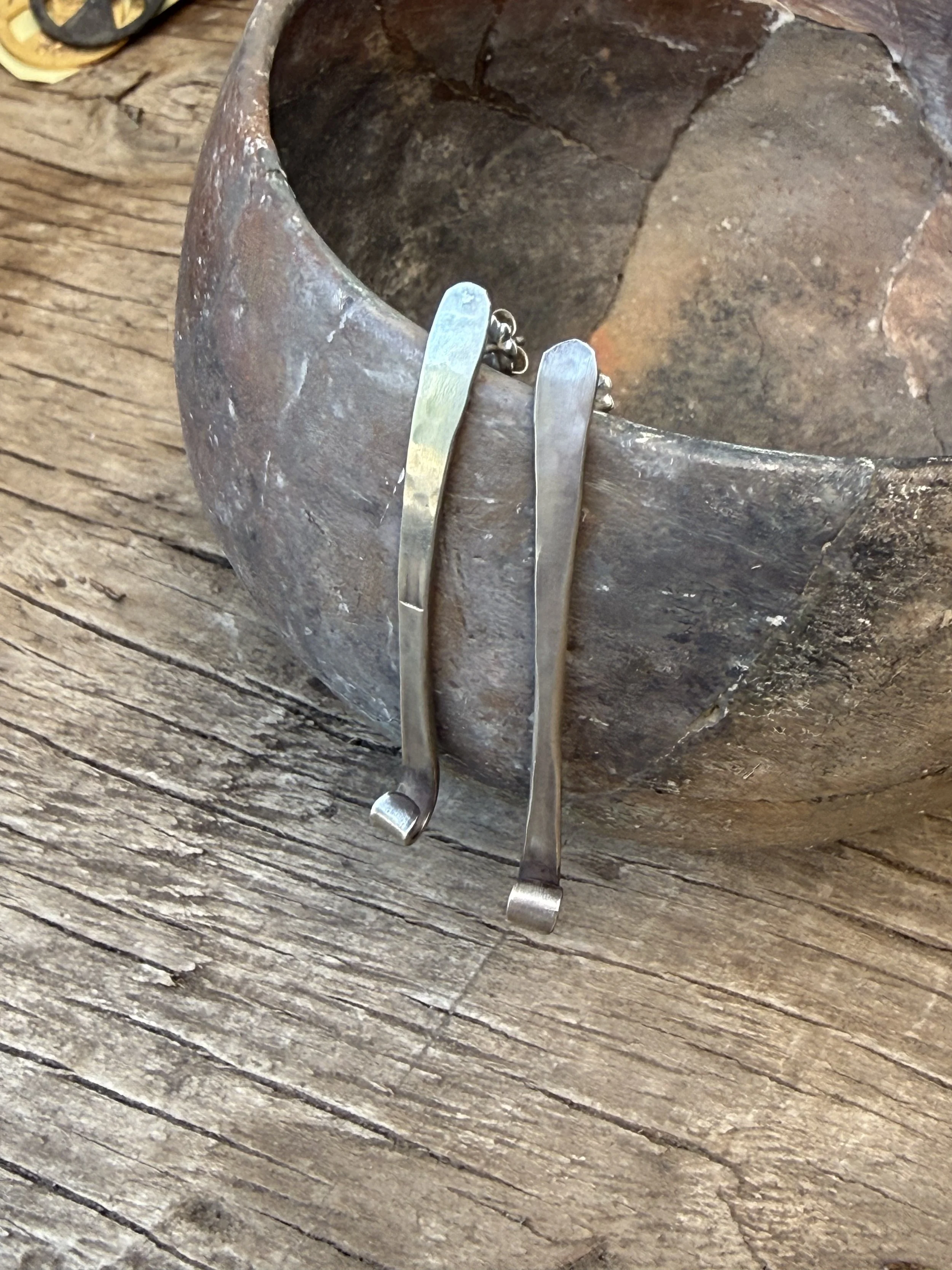 Elegant Twist Sterling Silver Post Earrings
