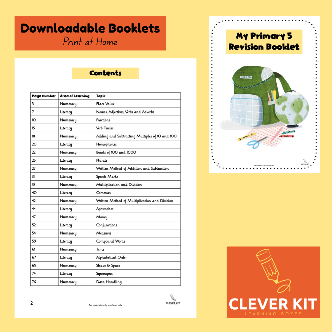 Primary 5 Revision Booklet