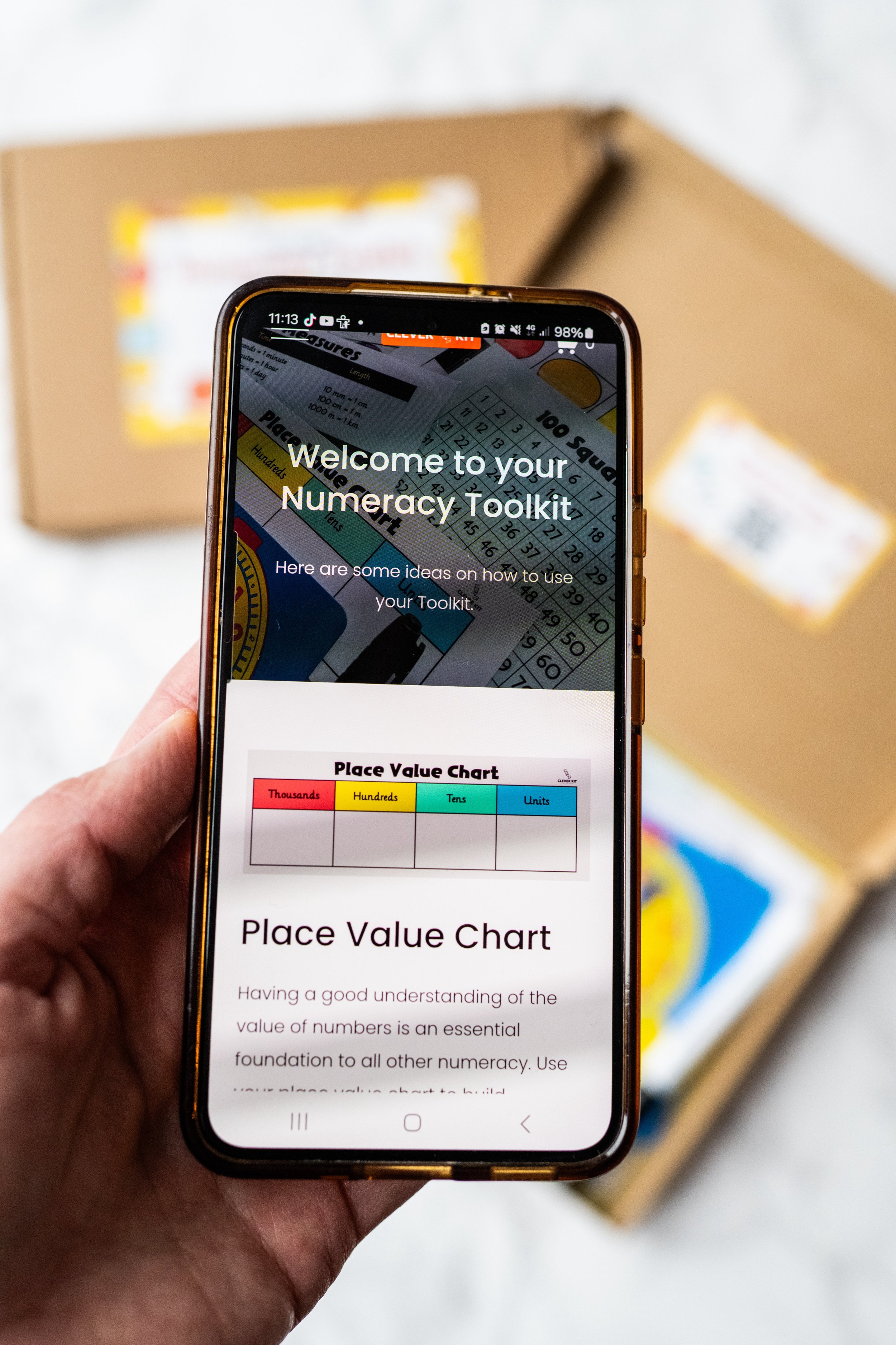 Key Stage 1 Numeracy Toolkit to support maths homework.