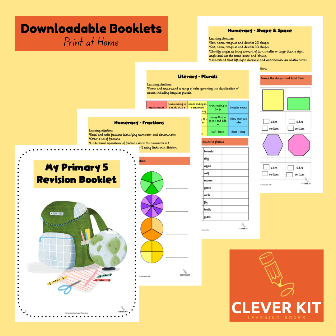 Primary 5 Revision Booklet