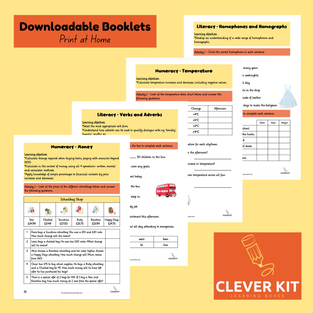 P6 Revision Booklet Northern Ireland Primary School Resources