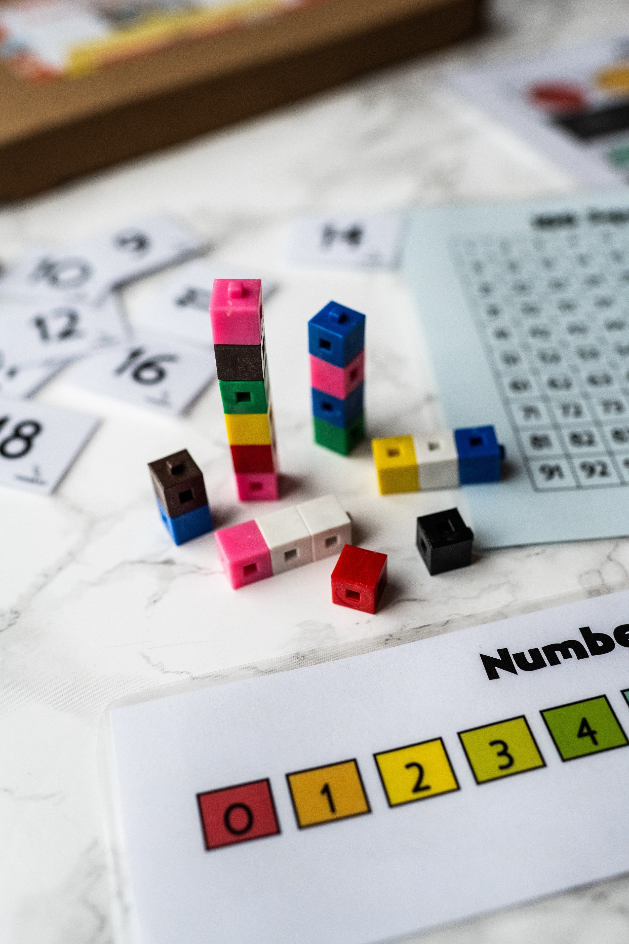 Foundation Stage Numeracy Toolkit to support maths homework.