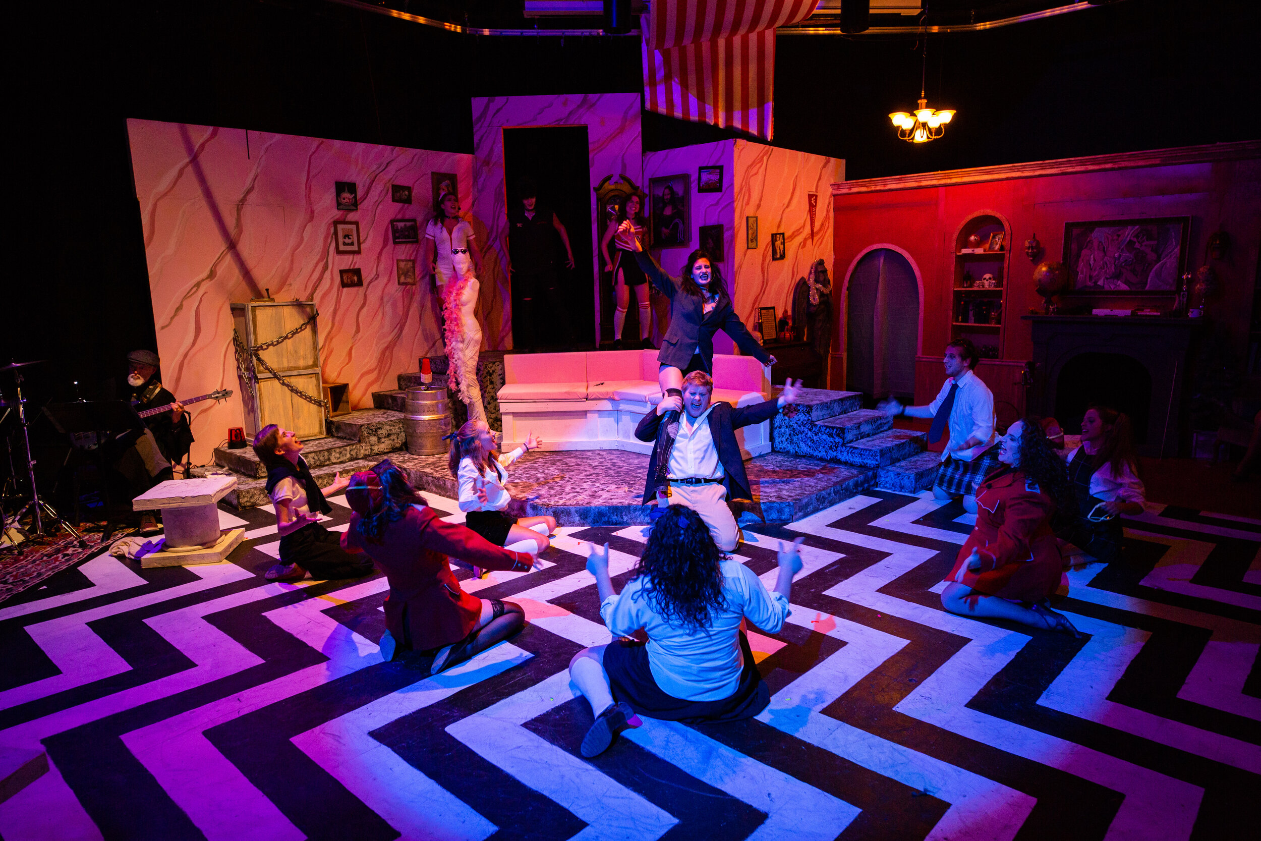 Rocky Horror the Musical Set Design