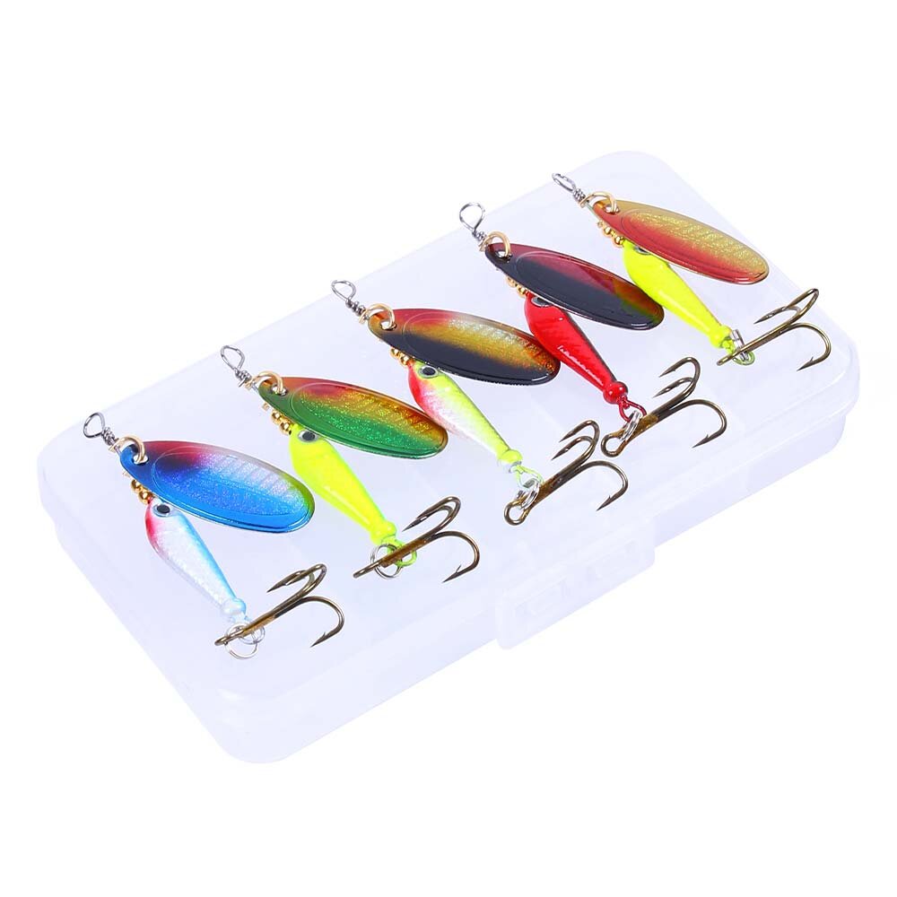 Case of 5 Fishing Spinners — Wright Adventure Shop