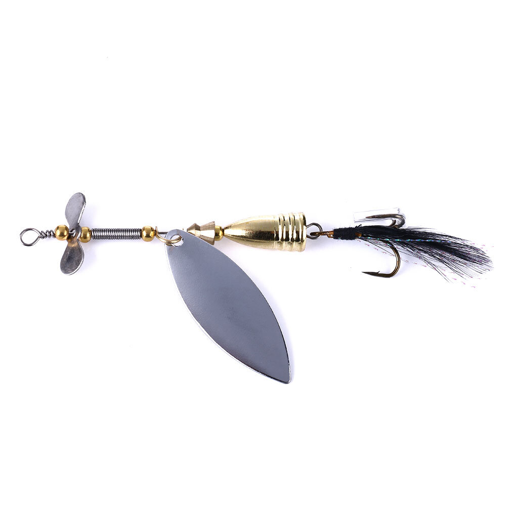 Vibrating Fishing Blades: Silver and Gold — Wright Adventure Shop