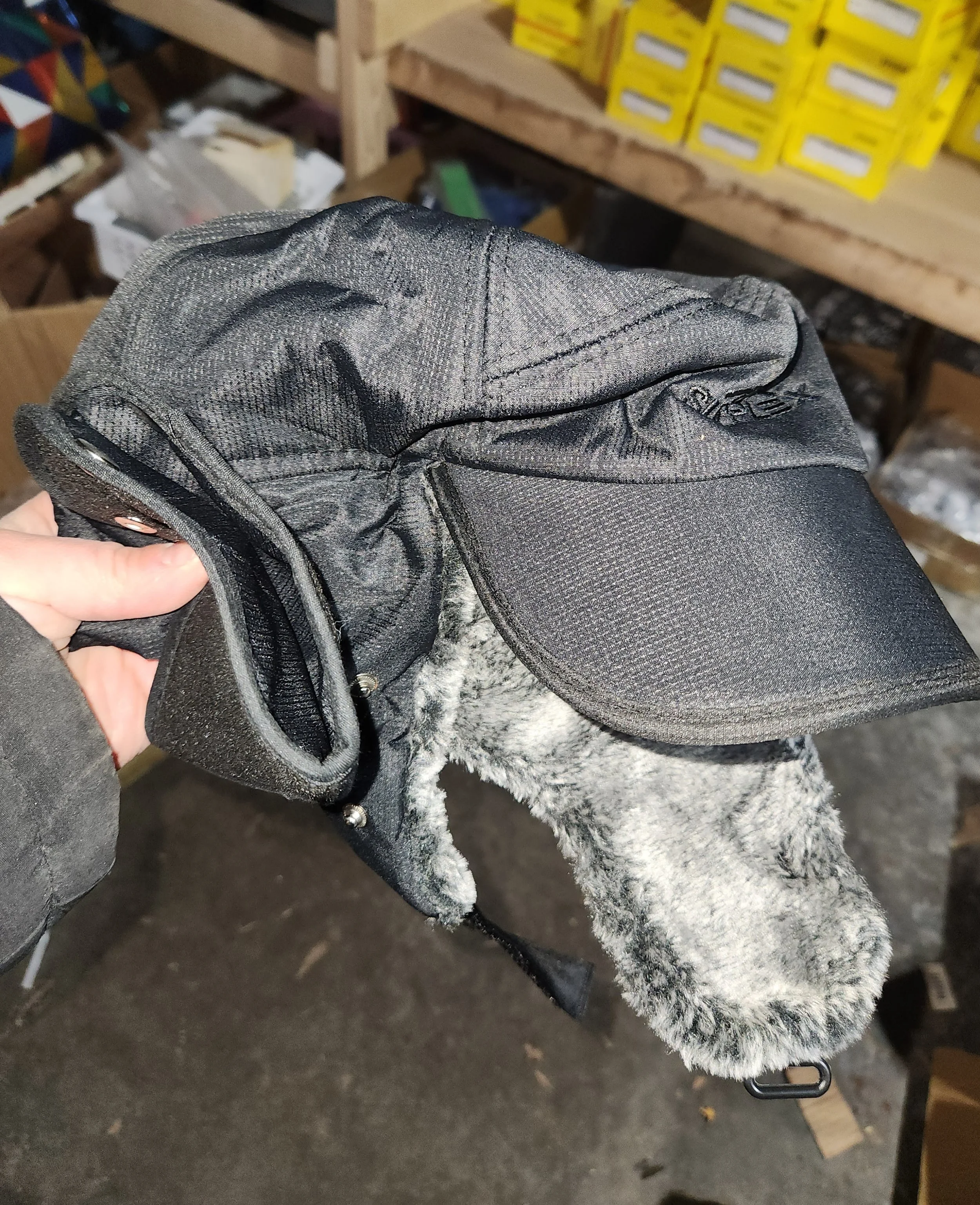 Budget Ear Flap Winter Hat with Chin Strap