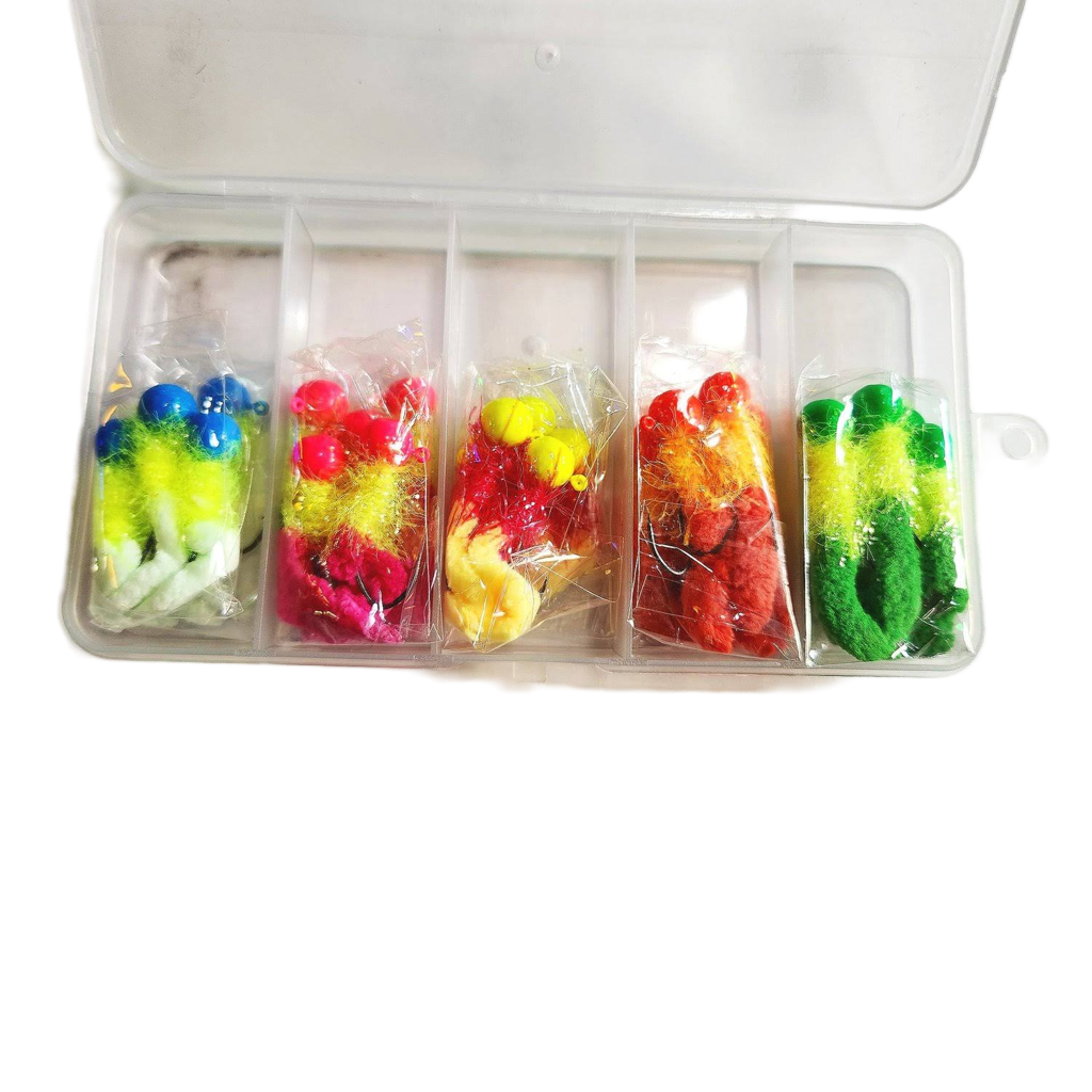 Kit de têtes plombées de pêche, hameçons à tête plombée de football