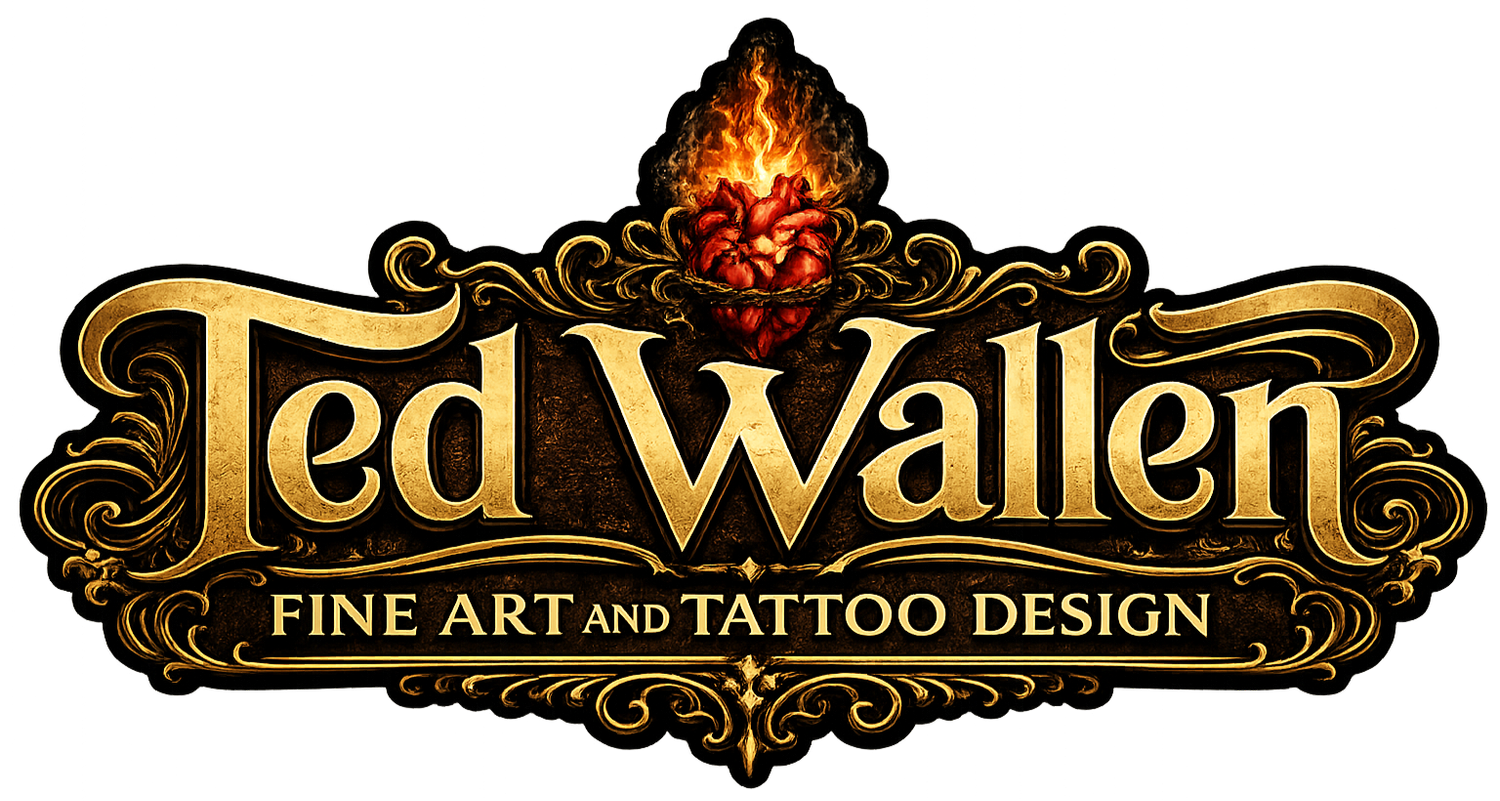 Ted Wallen Fine Art and Tattoo Design
