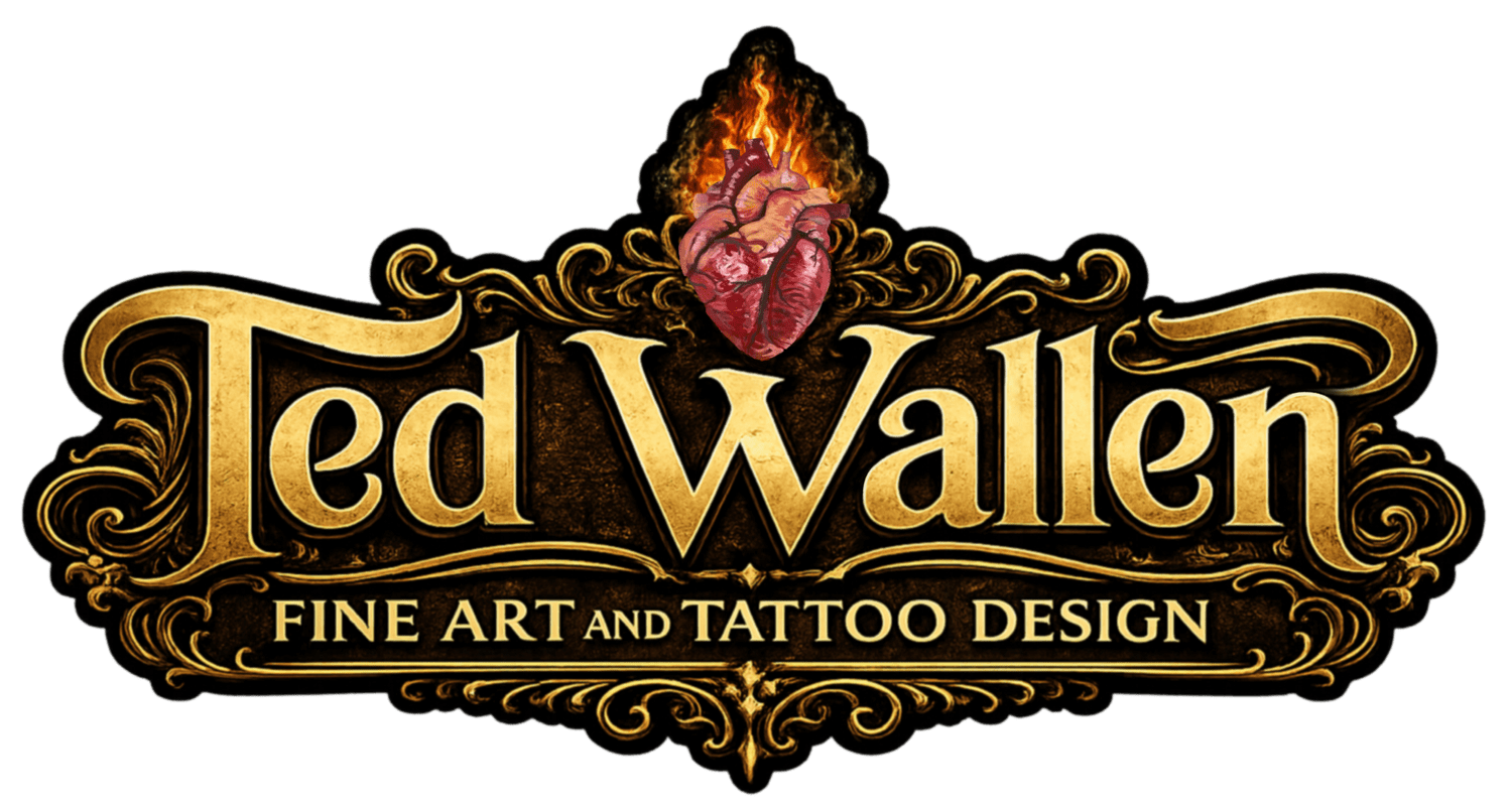 Ted Wallen Fine Art and Tattoo Design