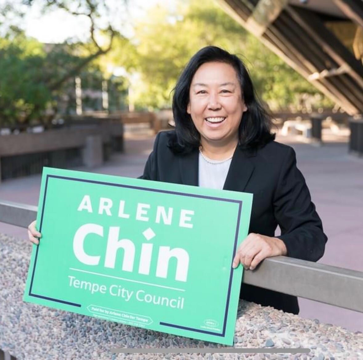 Where will your travels take you this summer? I'd love to see where my friends and supporters are venturing out, so take a photo of yourself with your Arlene Chin for Tempe t-shirt or yard sign, send it to me and we'll share it. Beaches, forests, cam