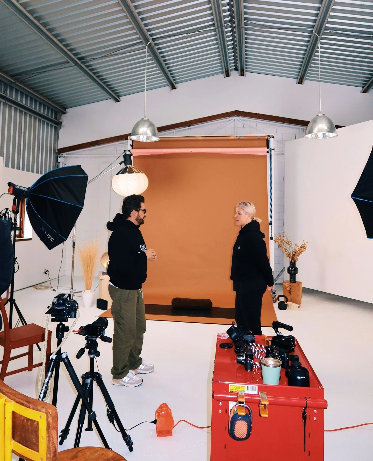 This whole thing started as a rough idea scribbled in my notes app: &ldquo;What if we gave people free access to the rituals that keep us well?&rdquo;⁠
⁠
Fast forward a few months and here we are &mdash; cameras, yoga mats, and two amazing humans (Je