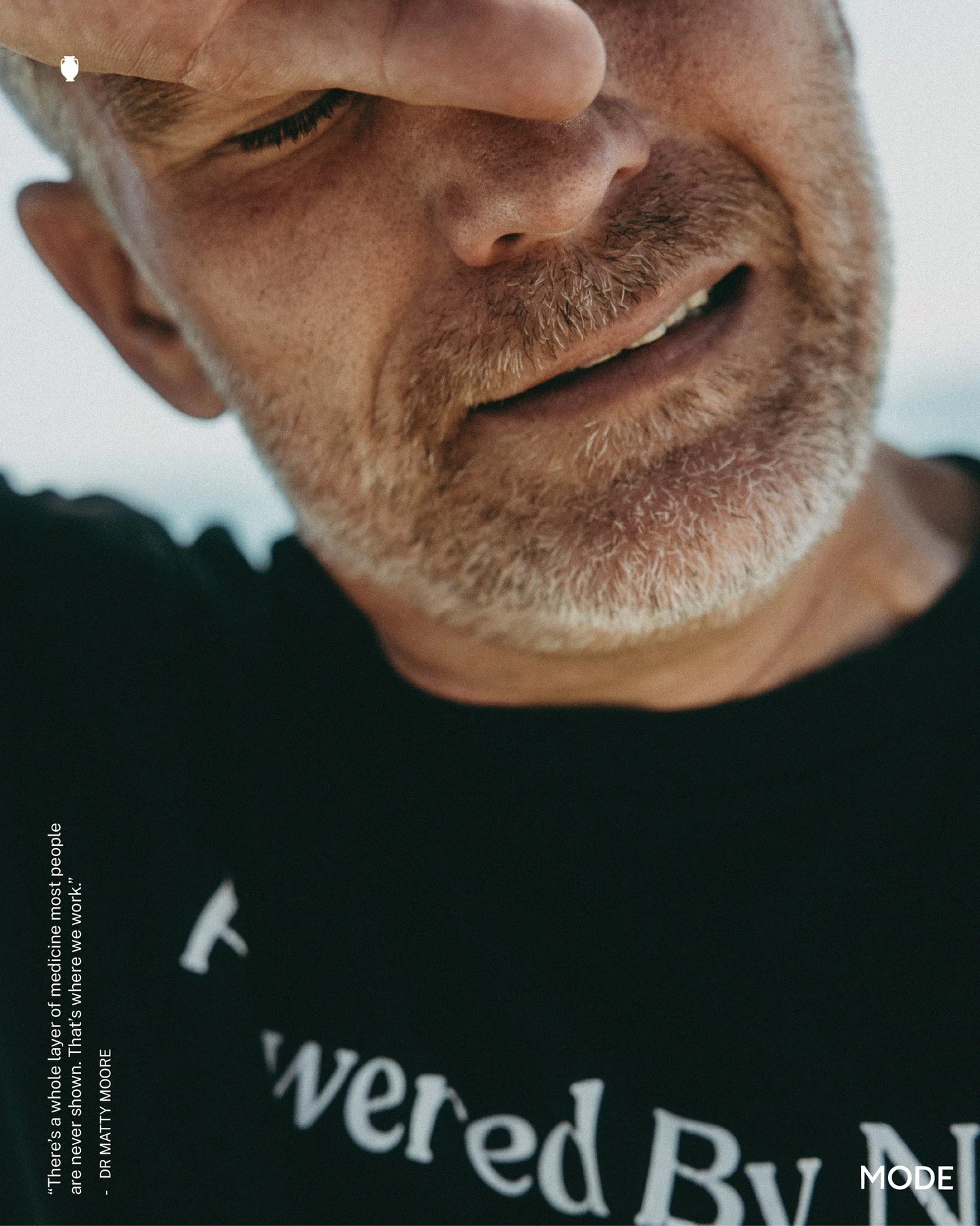 Not everything needs to be optimised. Some things just need to be done properly.⁠
⁠
Talent: @drmattymoore ⁠
Photo: @ryanmurphystudio⁠