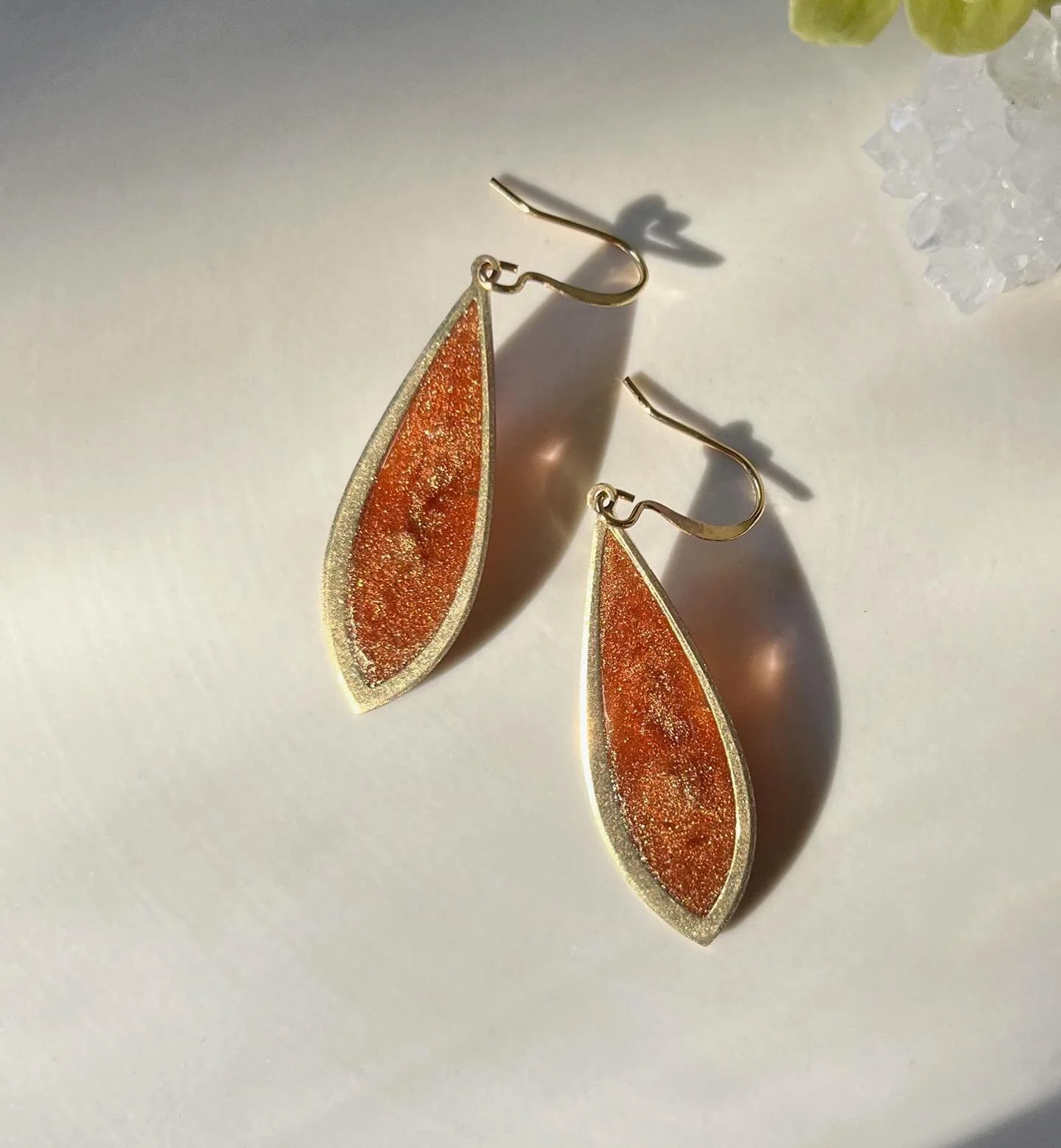 Is this #pumpkinspice captured in a pair of earrings?
#psl