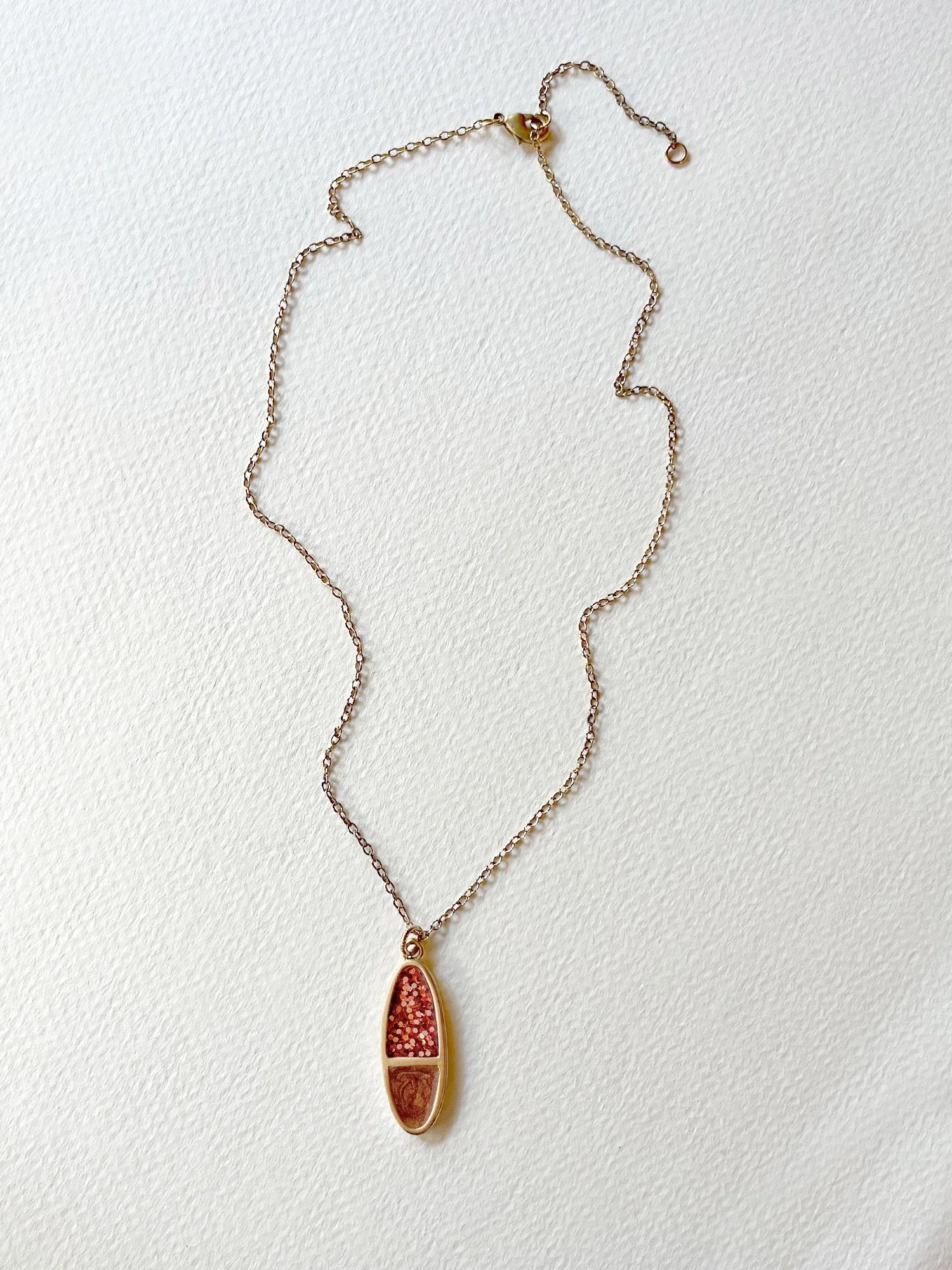 Full 20" length of the Tuesday Necklace