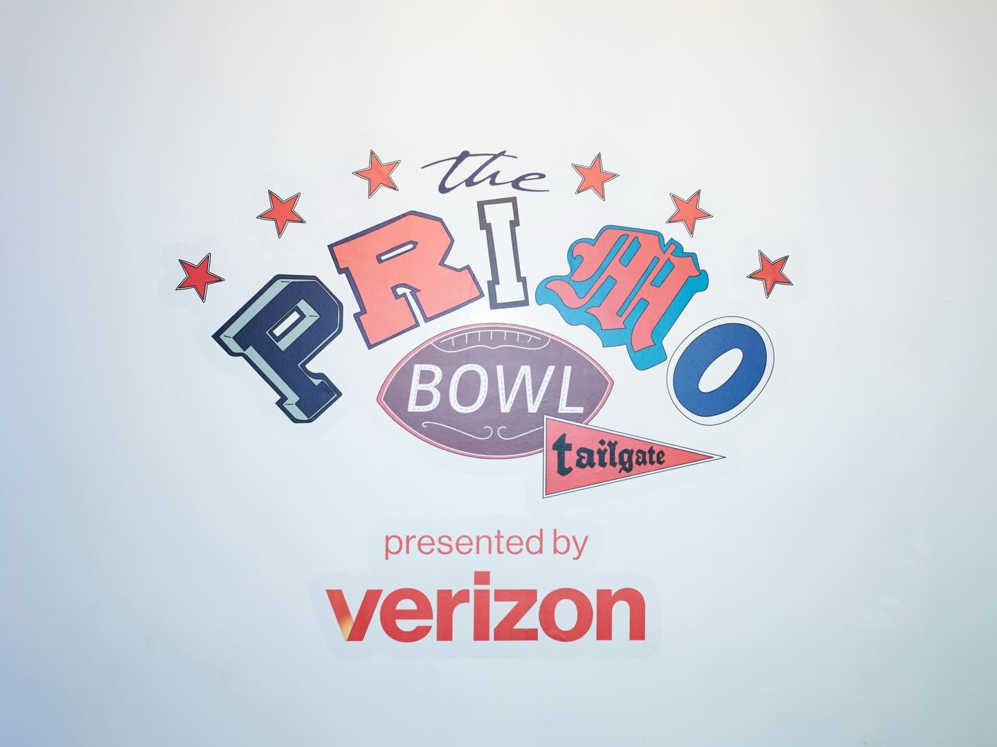 Event Production for @uglyprimo x @verizon Primo Bowl Tailgate 🏟️