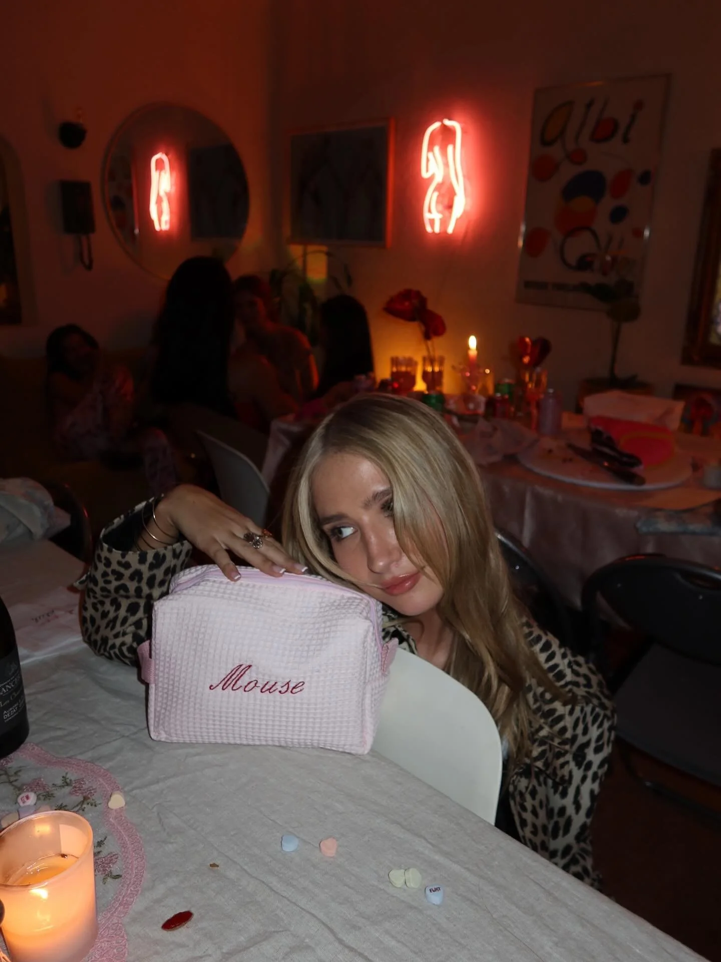 Last night @nes_club_ hosted a Galentine&rsquo;s Pajama Party 💌