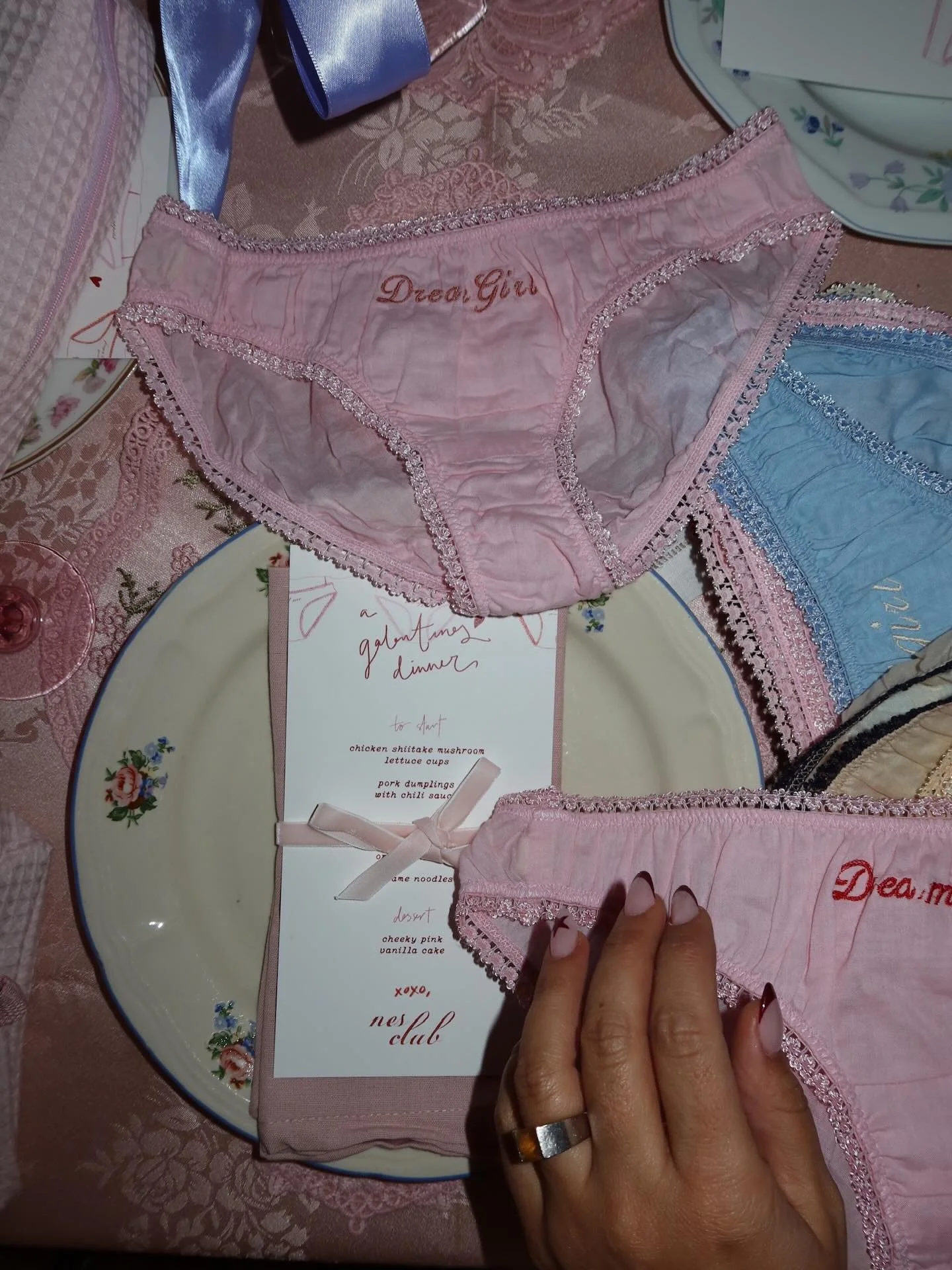 Last night @nes_club_ hosted a Galentine&rsquo;s Pajama Party 💌