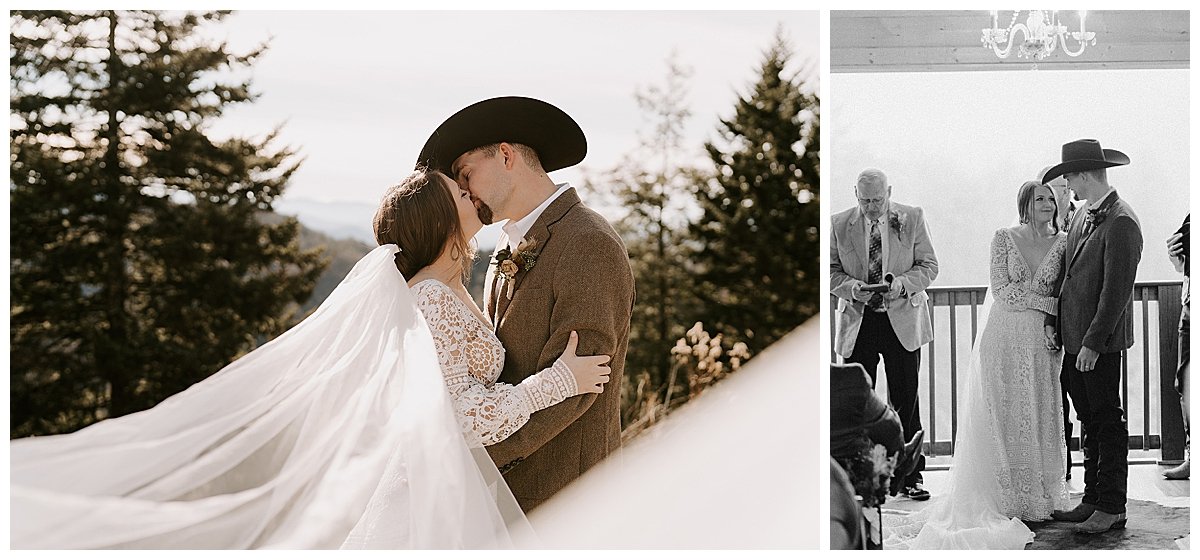 Smoky Mountain Wedding | Ashley Medrano Photography | Destination Wedding Photographer | bride and groom, couple in smoky mountains, destination wedding, Tennessee wedding | via ashleymedrano.com