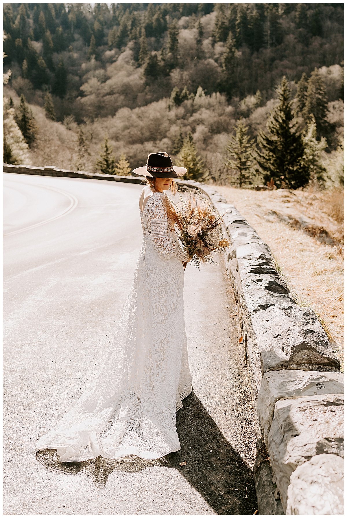 Smoky Mountain Wedding | Ashley Medrano Photography | Destination Wedding Photographer | bride and groom, couple in smoky mountains, destination wedding, Tennessee wedding | via ashleymedrano.com