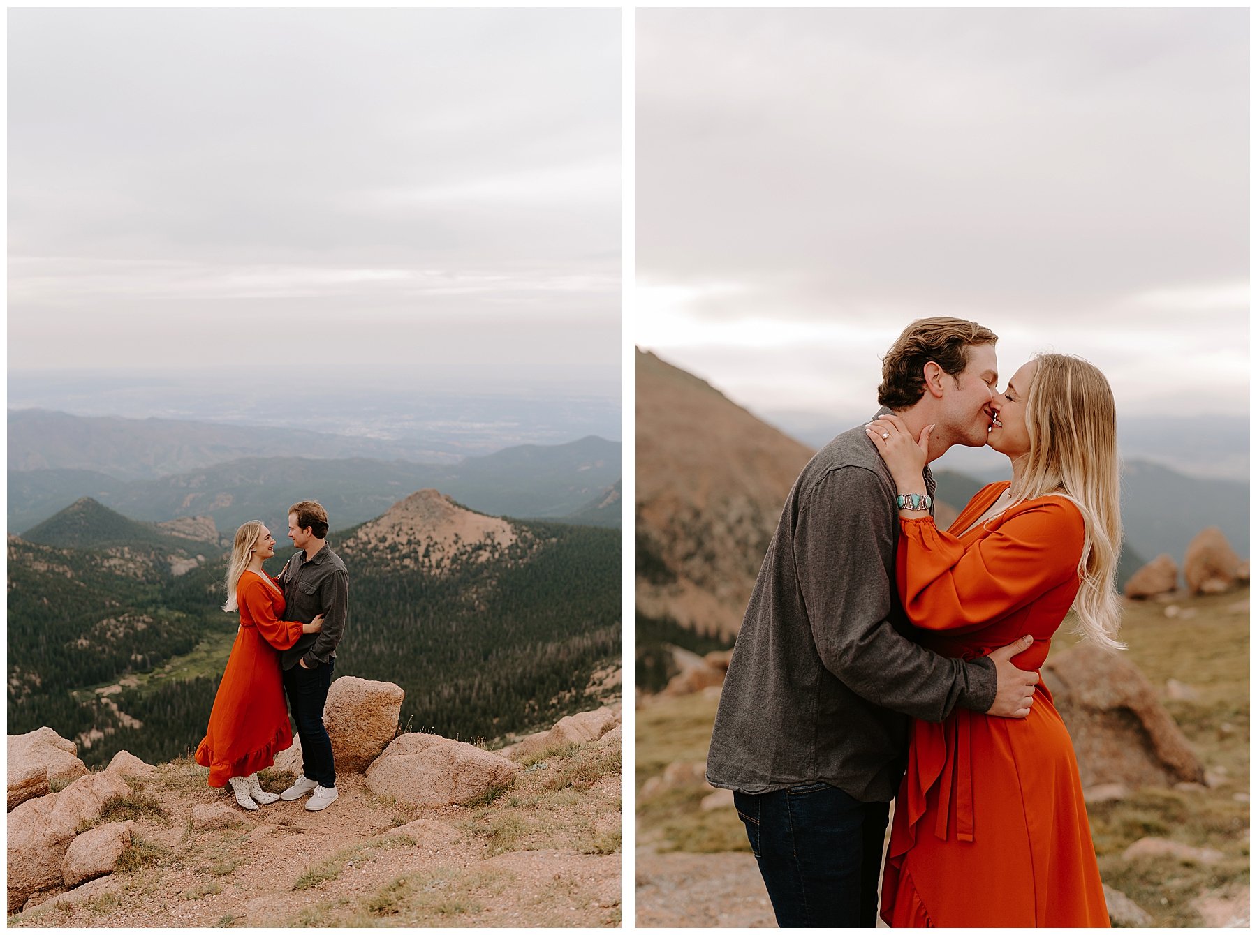 Mountain Photo Locations in Colorado | Pikes Peak | Texas and Colorado Wedding Photographer | Ashley Medrano Photography