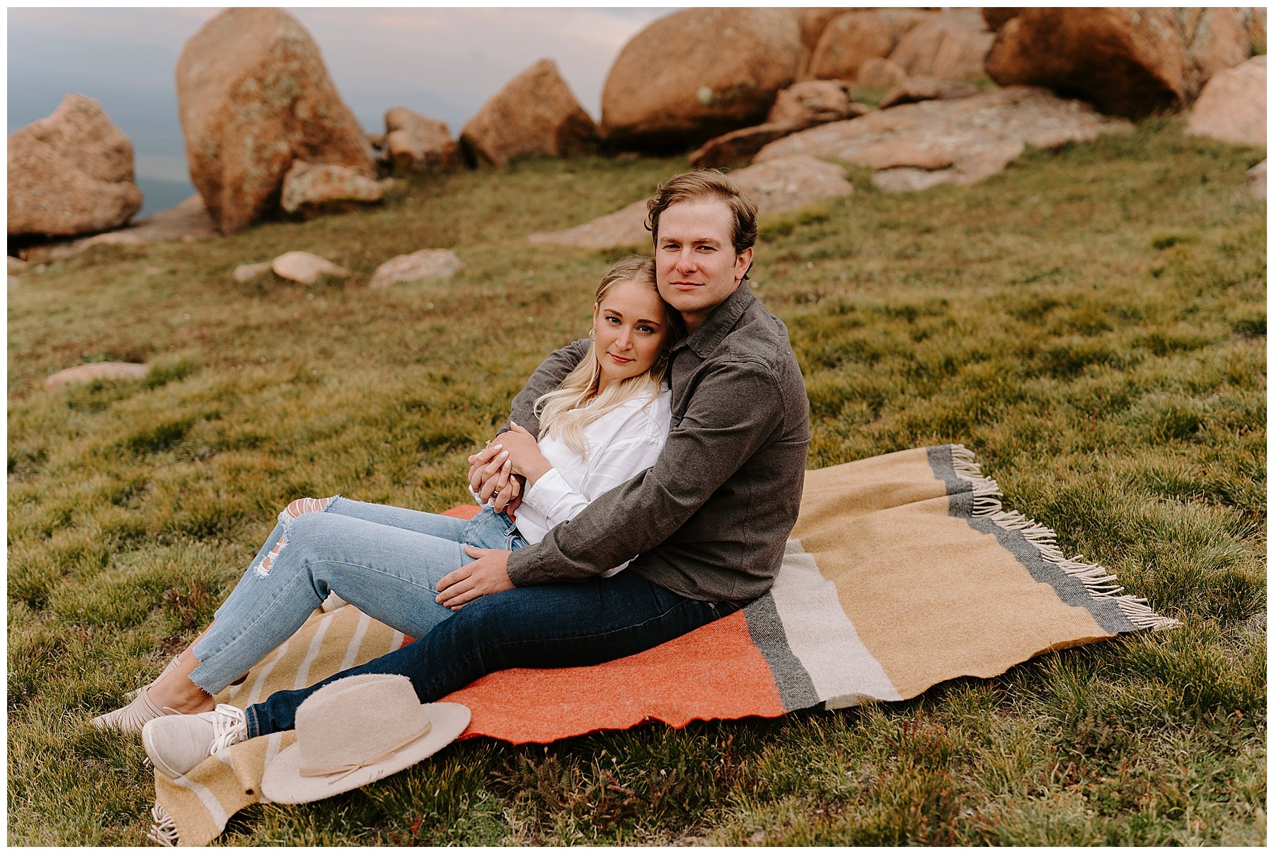 Pikes Peak Destination Engagement Session | Texas and Colorado Wedding Photographer | Ashley Medrano Photography