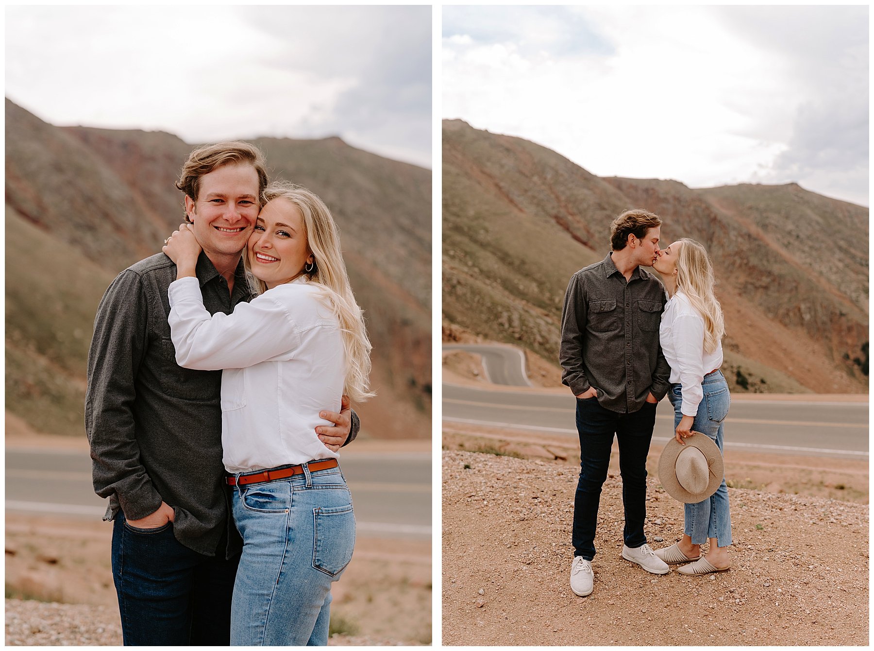 Pikes Peak Destination Engagement Session | Texas and Colorado Wedding Photographer | Ashley Medrano Photography