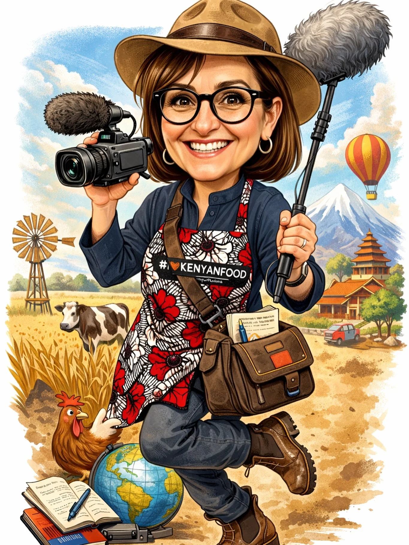 Not perfect resemblance.. but has captured the general vibe. 🤣🎞️🎤🌾