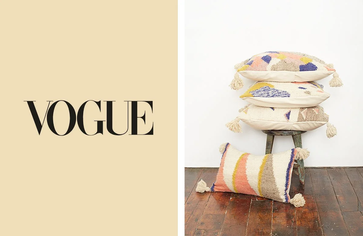 VOGUE — Delightfully Off-Kilter Textiles from MINNA