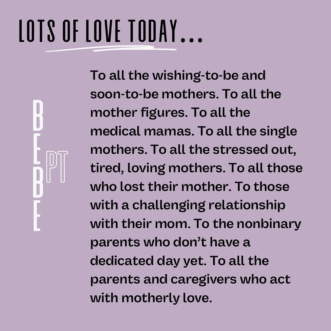 Lots of love today, to all ❤️🤟

I&rsquo;m lucky to have the best mama ever, and be surrounded by loving, dedicated mothers every day both at work and in my personal life. For them, I am so grateful. 

I&rsquo;ve also been longing for and fighting to