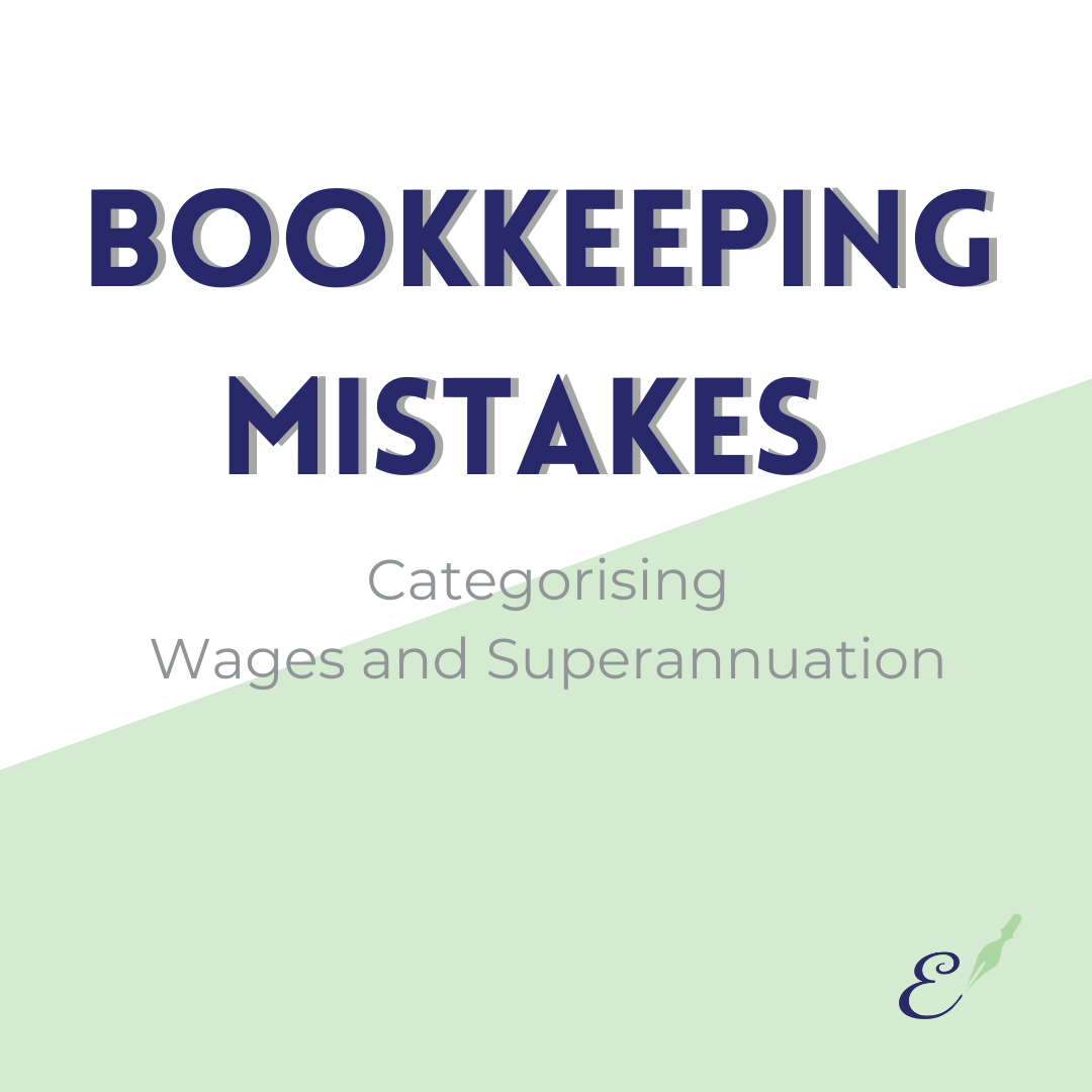 Categorising Wages and Superannuation