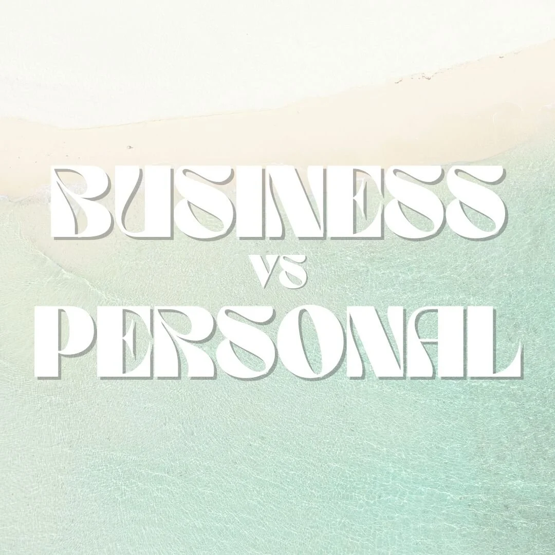 Business vs Personal