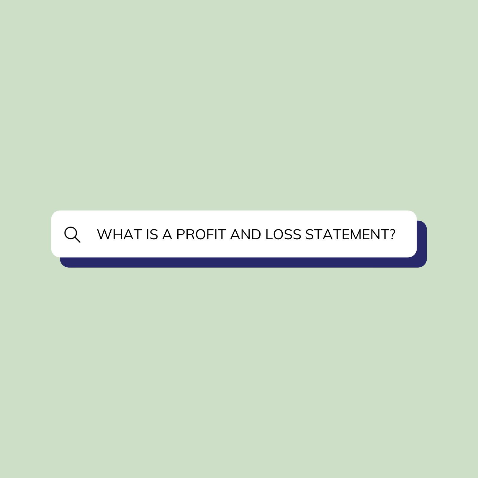 What is a Profit and Loss Statement?