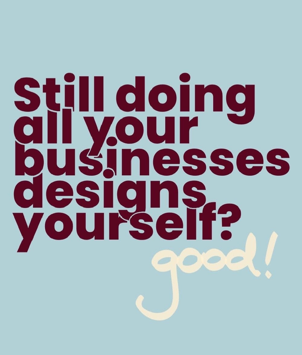 I&rsquo;m not just here to be your designer. I&rsquo;m here to be your design assistant. Follow along and I&rsquo;ll keep sharing what I know, the tips and tricks that make your brand look more put together. And if it ever gets to be too much, I can 