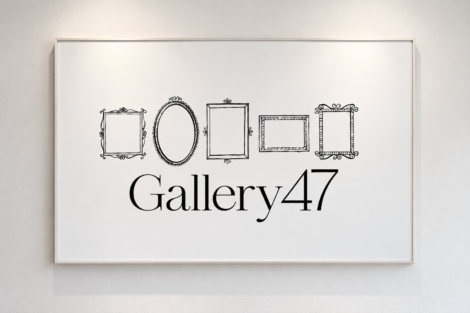 Minimalist Gallery47 Framed Wall Sign.png