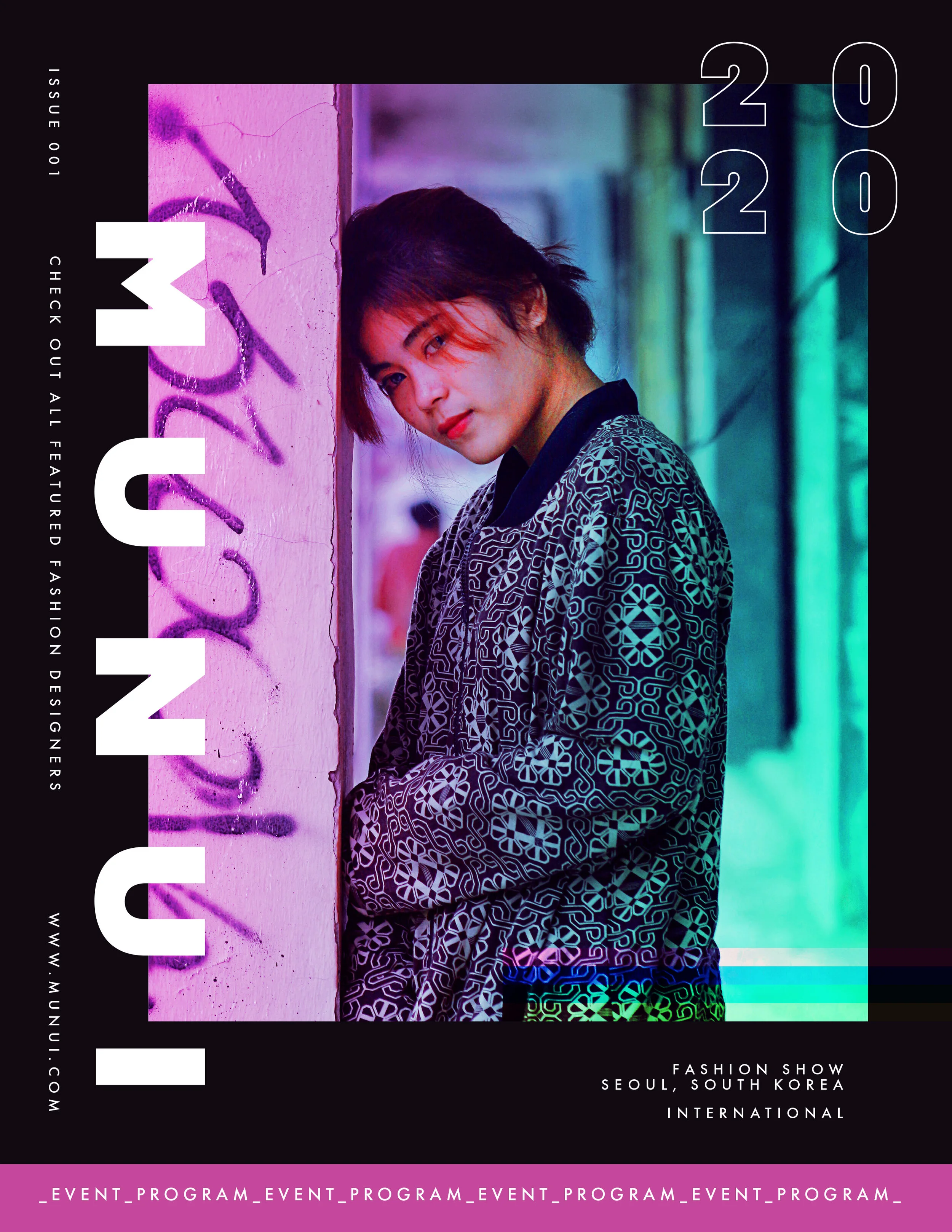   Munui Fashion Show Event   gold - best of art direction  Ashley Garcia