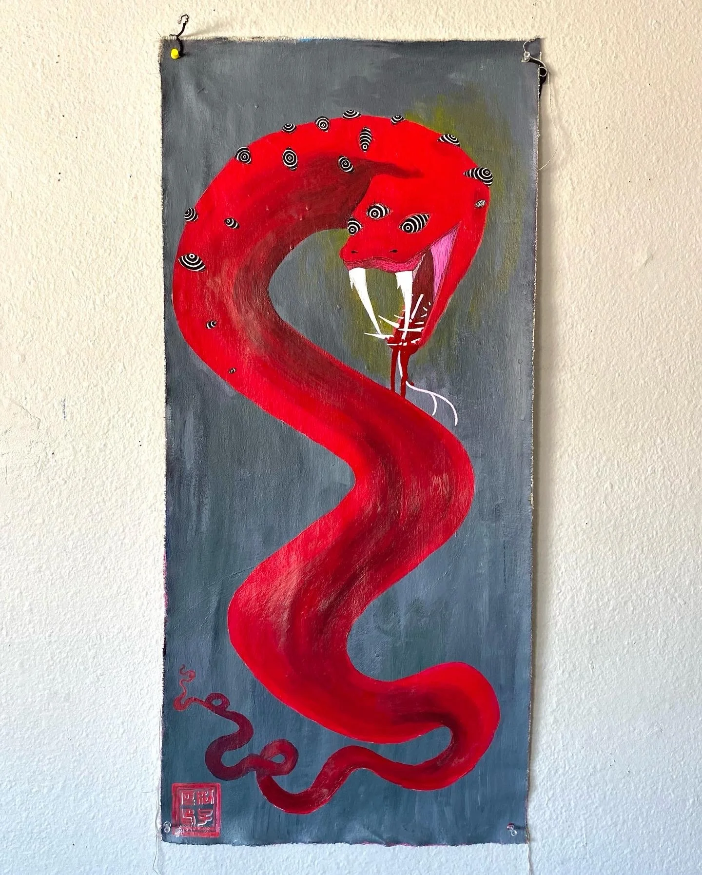 The All seeing Snake (sold)