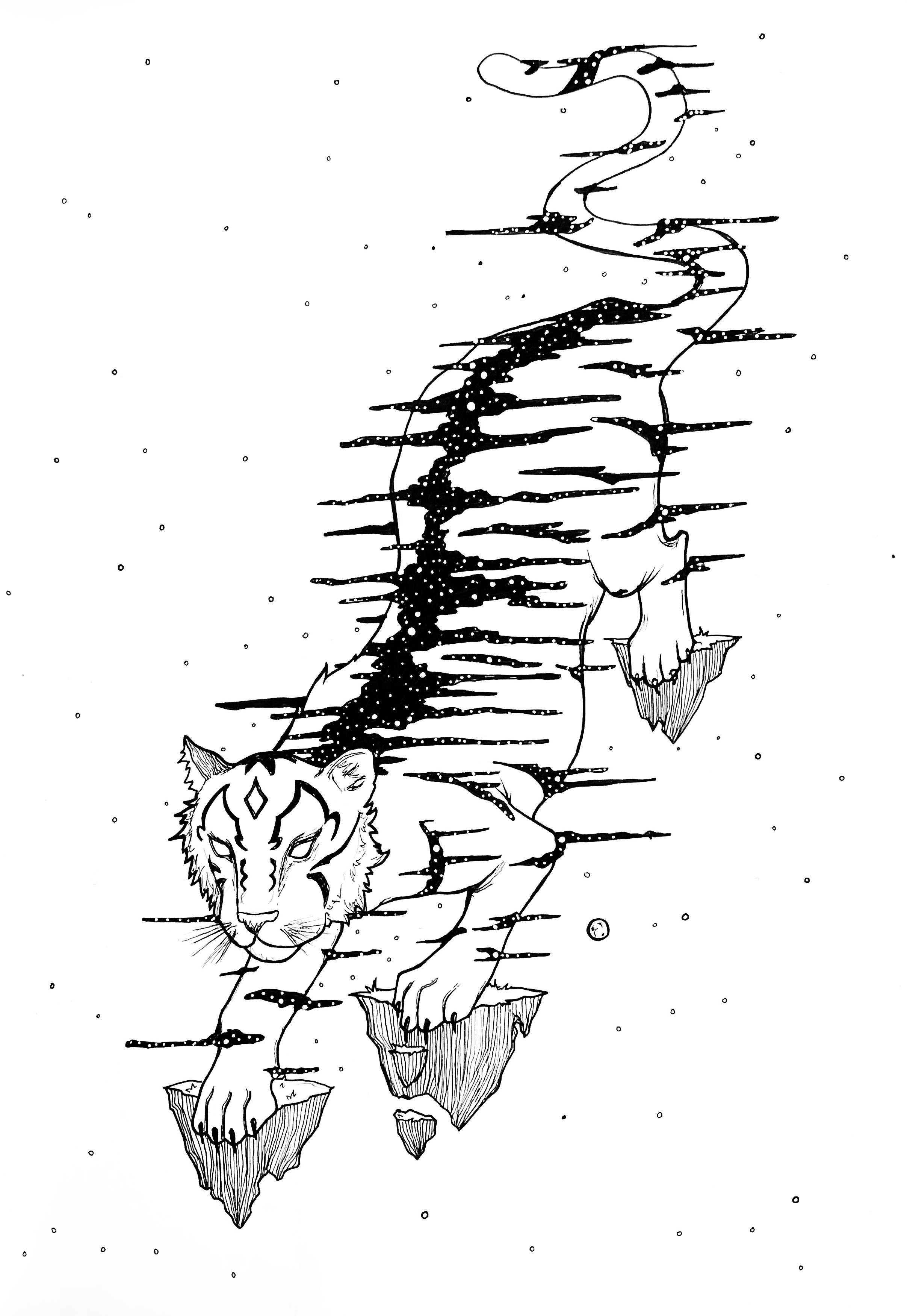 The white tiger