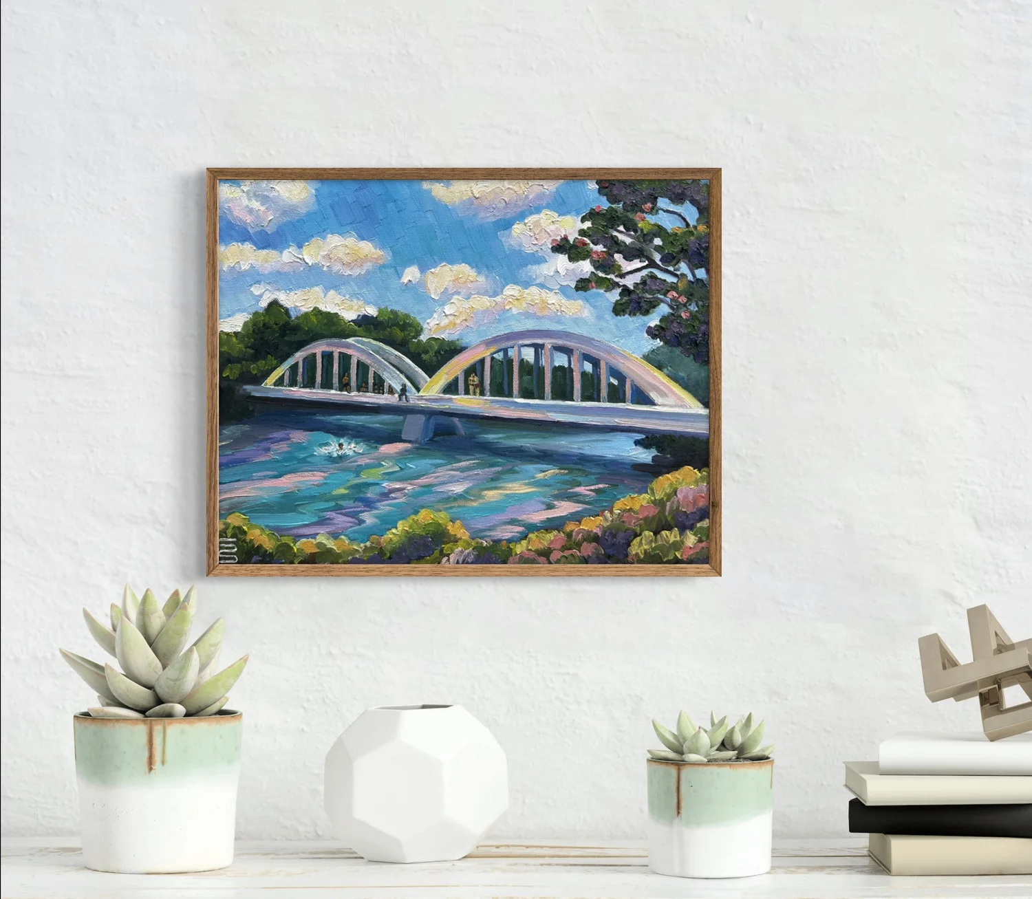 Rainbow Bridge — Hawaiian art divine feminine art