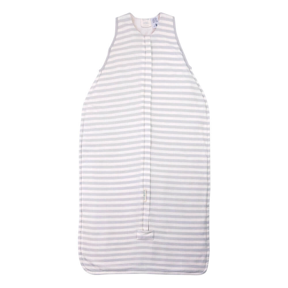 Woolbabe Duvet front zip sleeping bag in pebble from Queenstown baby shop