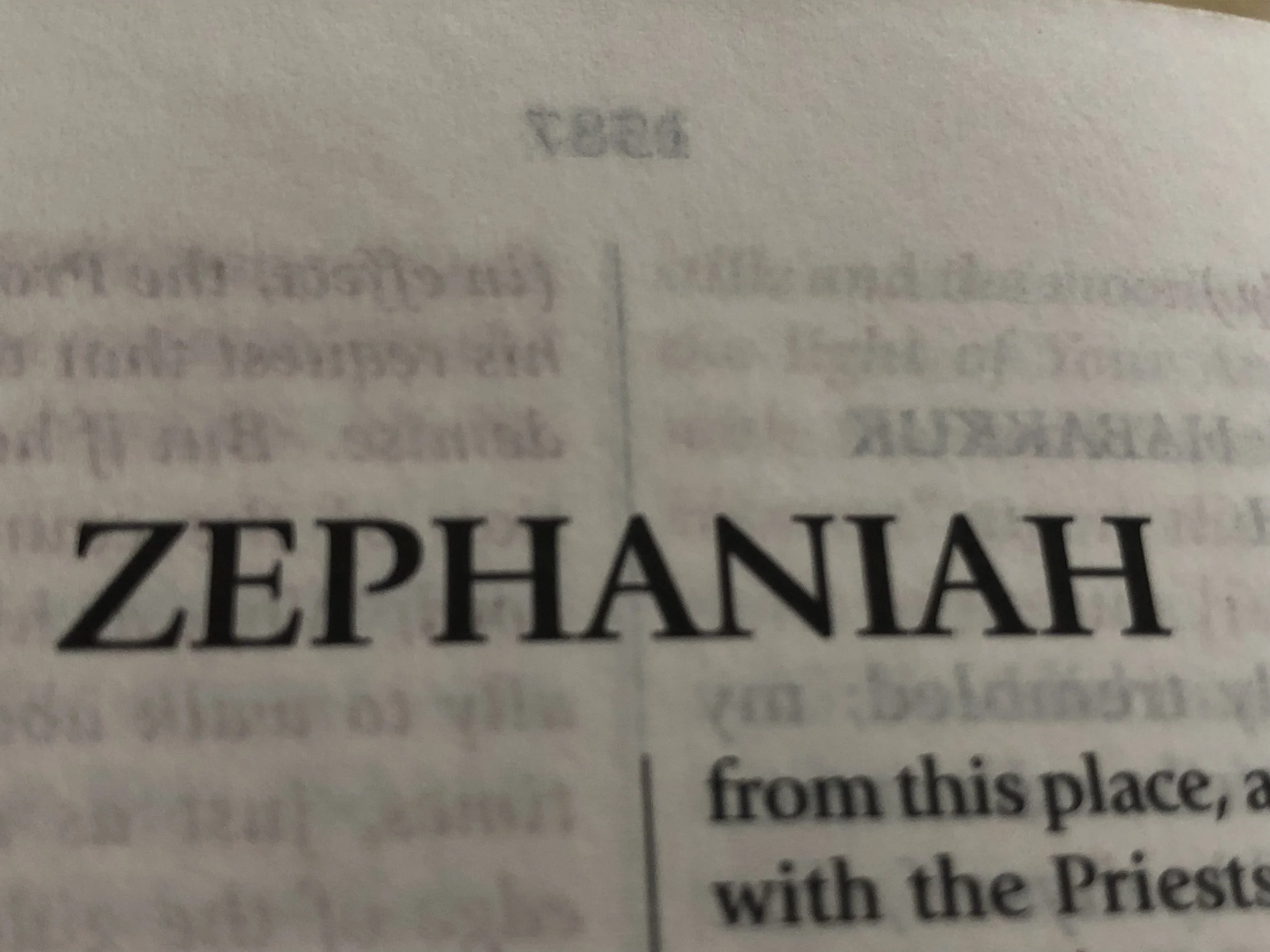 Zephaniah