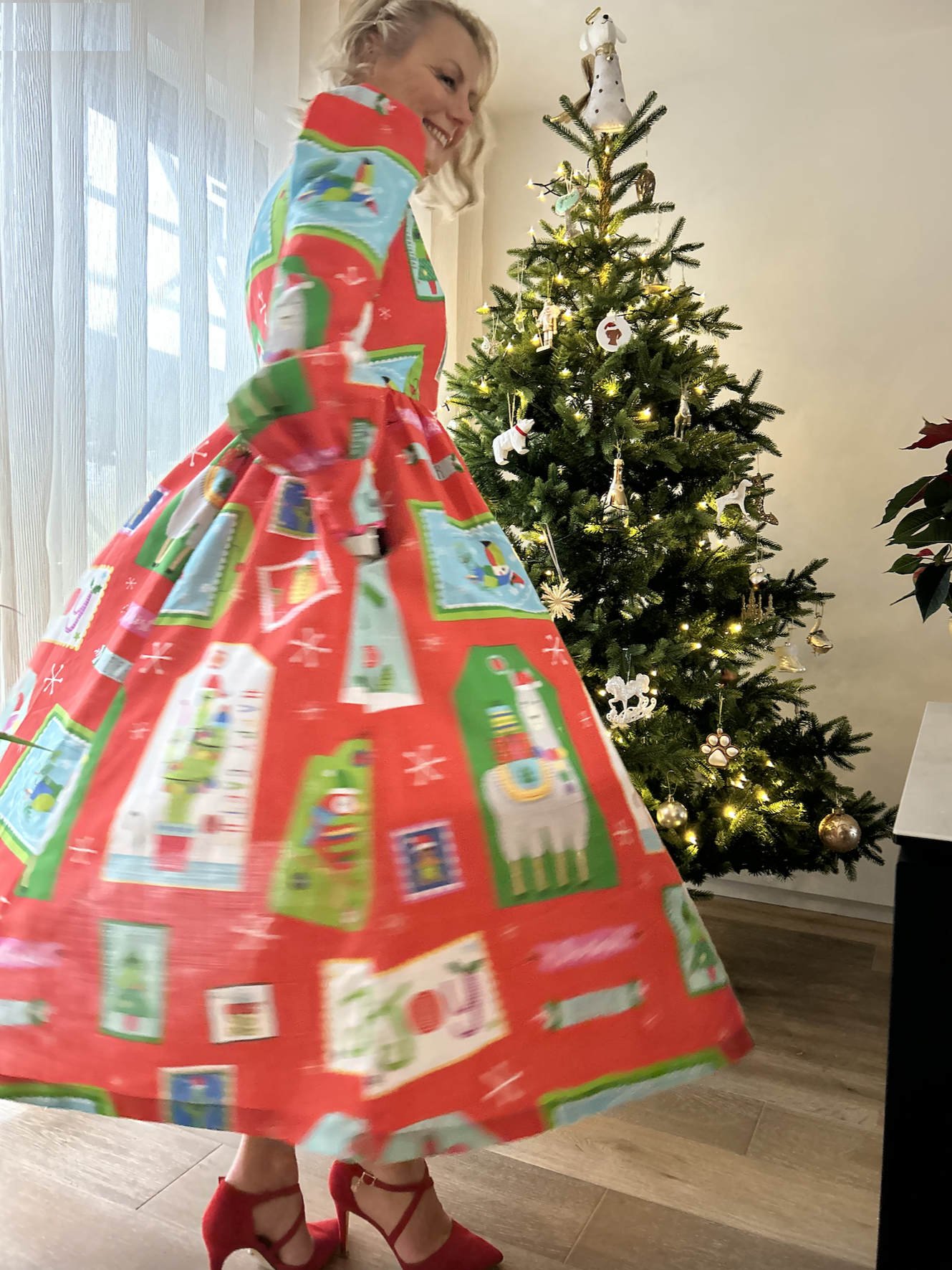 Christmas Barbara Dress