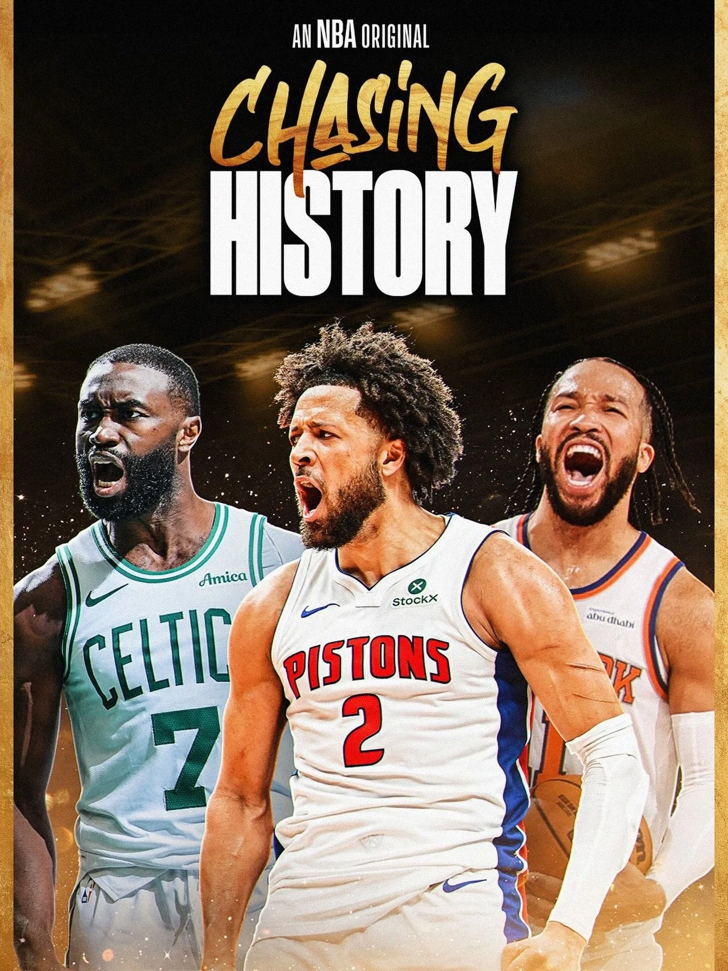 &lsquo;Bigger Than This&rsquo; featured in the latest episode of &lsquo;Chasing History&rsquo; on @nbatv 💎

Prod by @4cen &amp; @trewright 

cc: @universalpm_us @lukeoutthere @cleighmay
