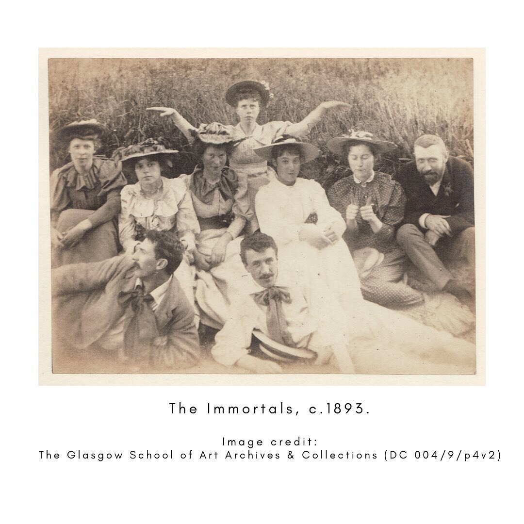 &lsquo;The Immortals&rsquo; are forever immortalised in a photo album held in the Glasgow School of Art Archives &amp; Collections (DC004/9). The photograph album, which is part of a collection of Jessie Keppie&rsquo;s papers, records the various ant