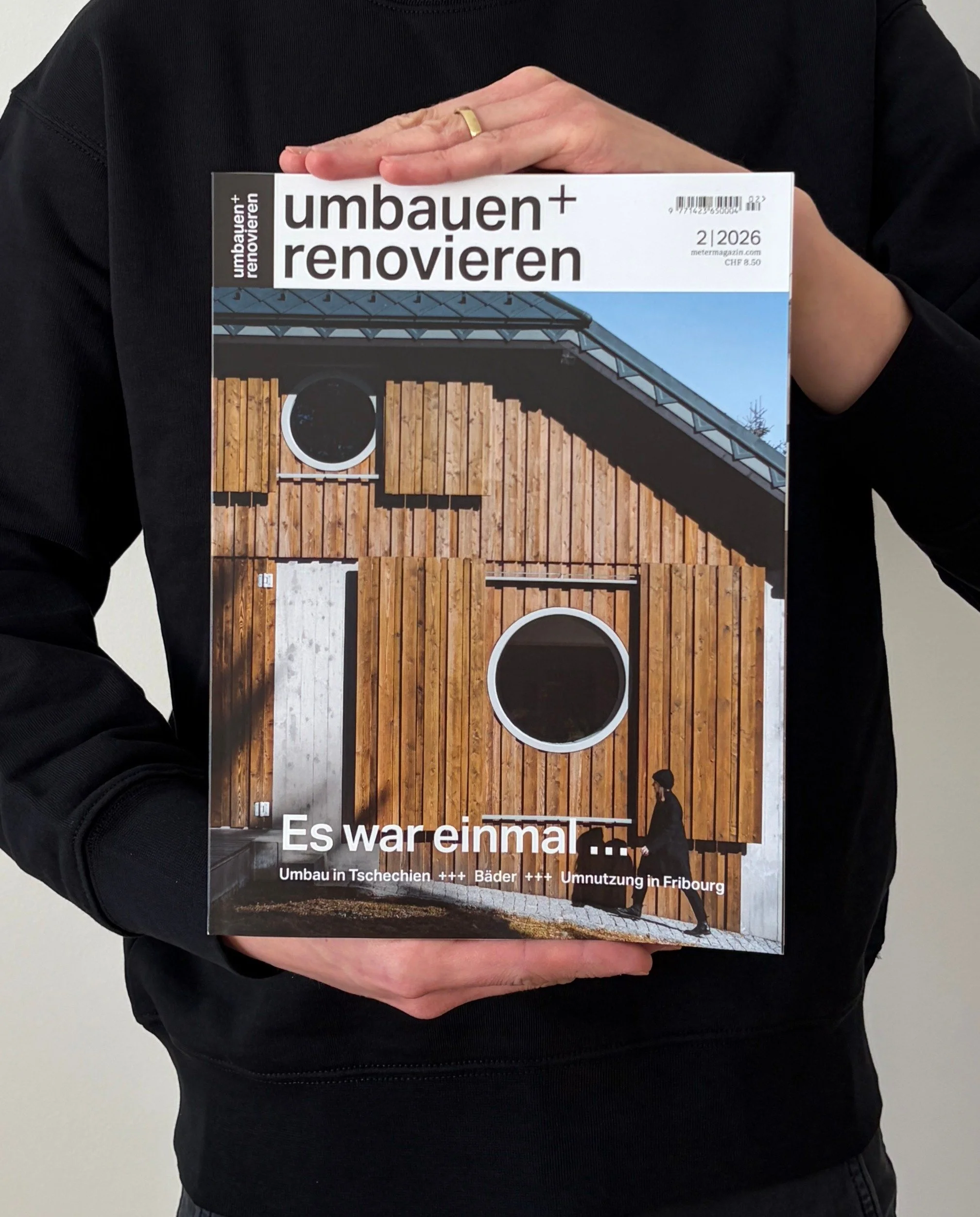 Studio Plyš, Magazine: umbauen+renovieren, Cover photo: Tomáš Slavík