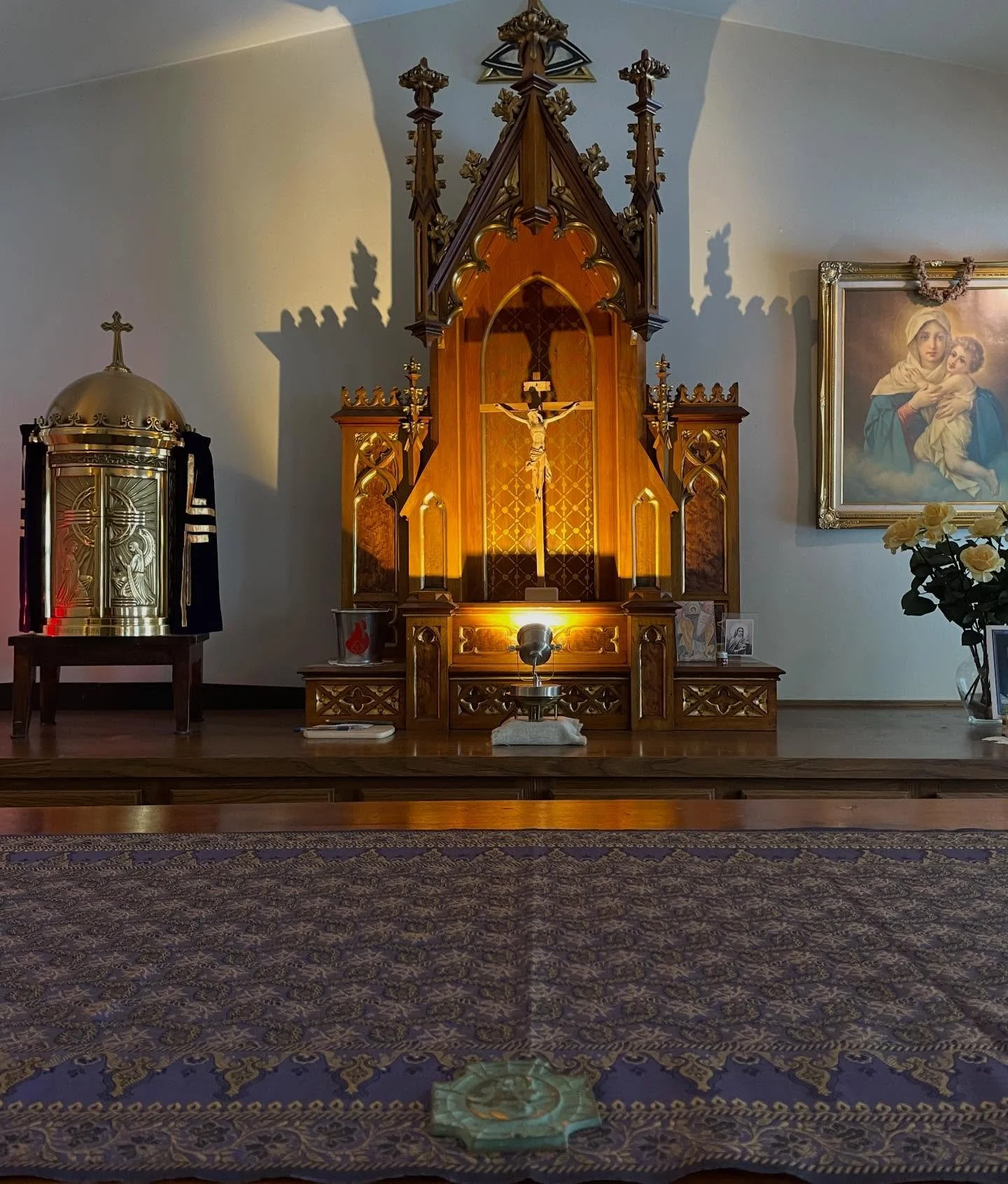 We had our Advent day of recollection this week to truly take a time of silence to prepare to receive Christ with Christmas fast approaching. 

&ldquo;If God dwells in silence, it is in silence that we must seek him.&rdquo;-St. John of the Cross