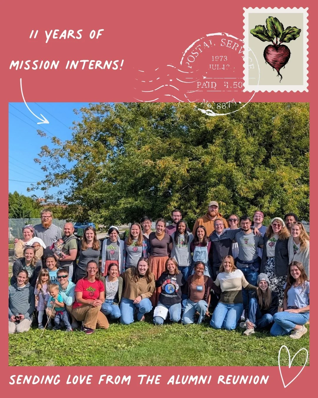 This past weekend, Mission Interns past and present gathered in Riverwest for the Alumni Reunion! Lots of good stories, wisdom, food, and joy were shared❤️.