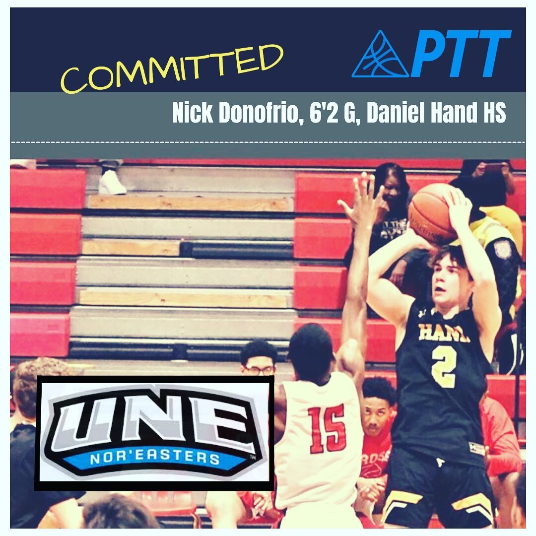 Shout out to PTT&rsquo;s Nick Donofrio on his commitment to the University of New England 💪  #pttfam #obsessprocess