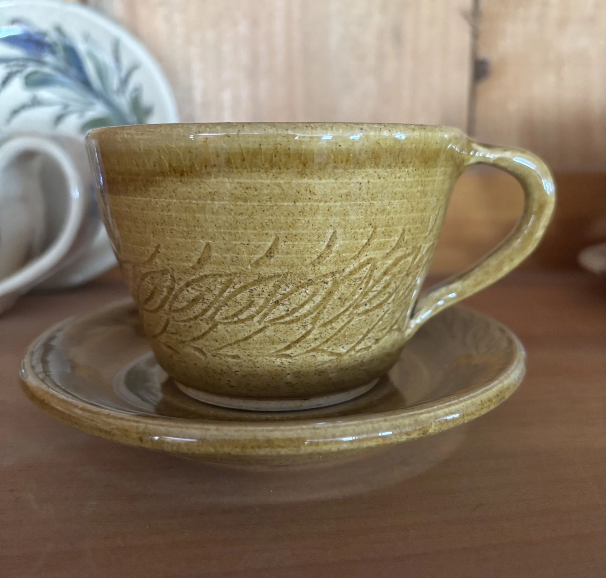 Tea cup and saucer