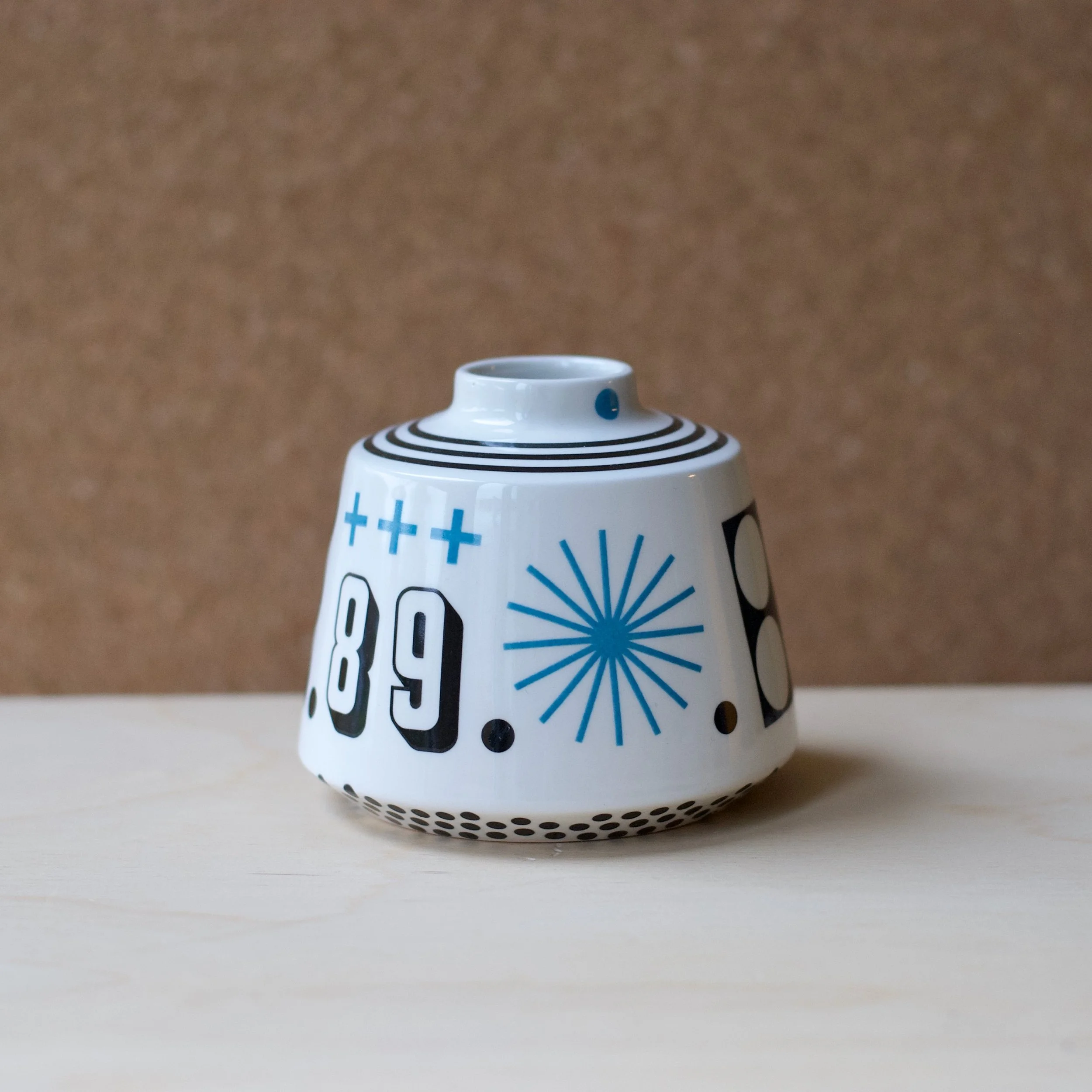 Ceramic vase with print decoration  - DM KT 17