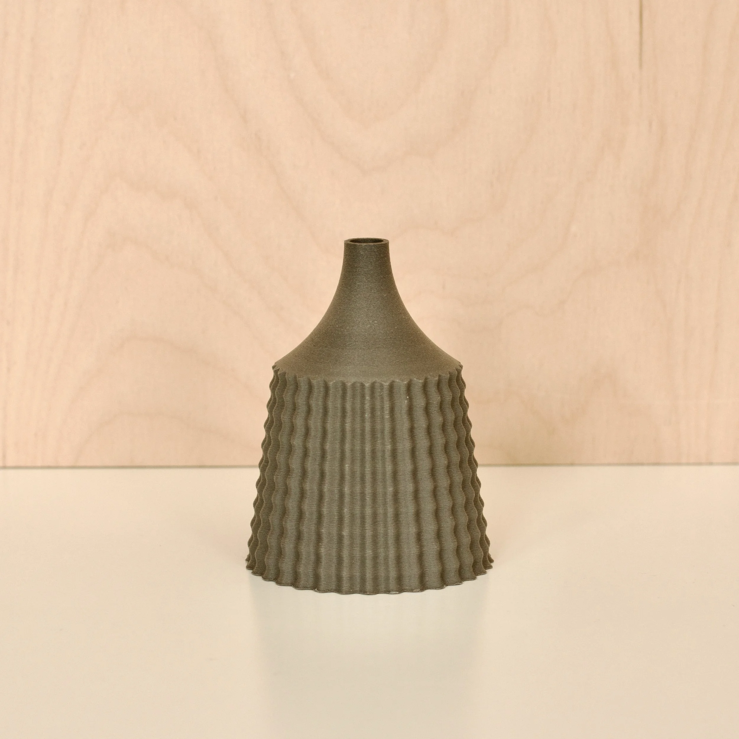 3d printed mini vase - KT 07 Steel (seconds)